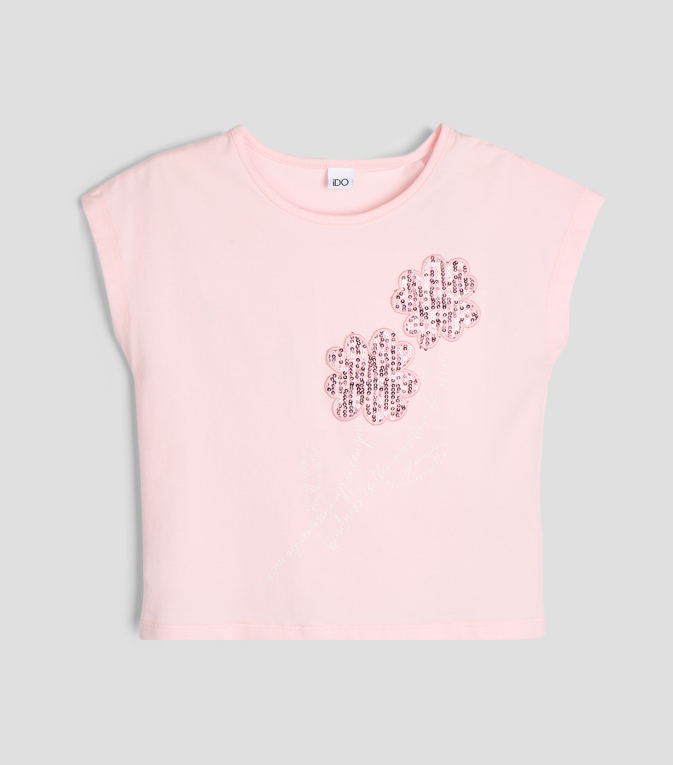 Playera cuello redondo sin mangas fantasía Niña