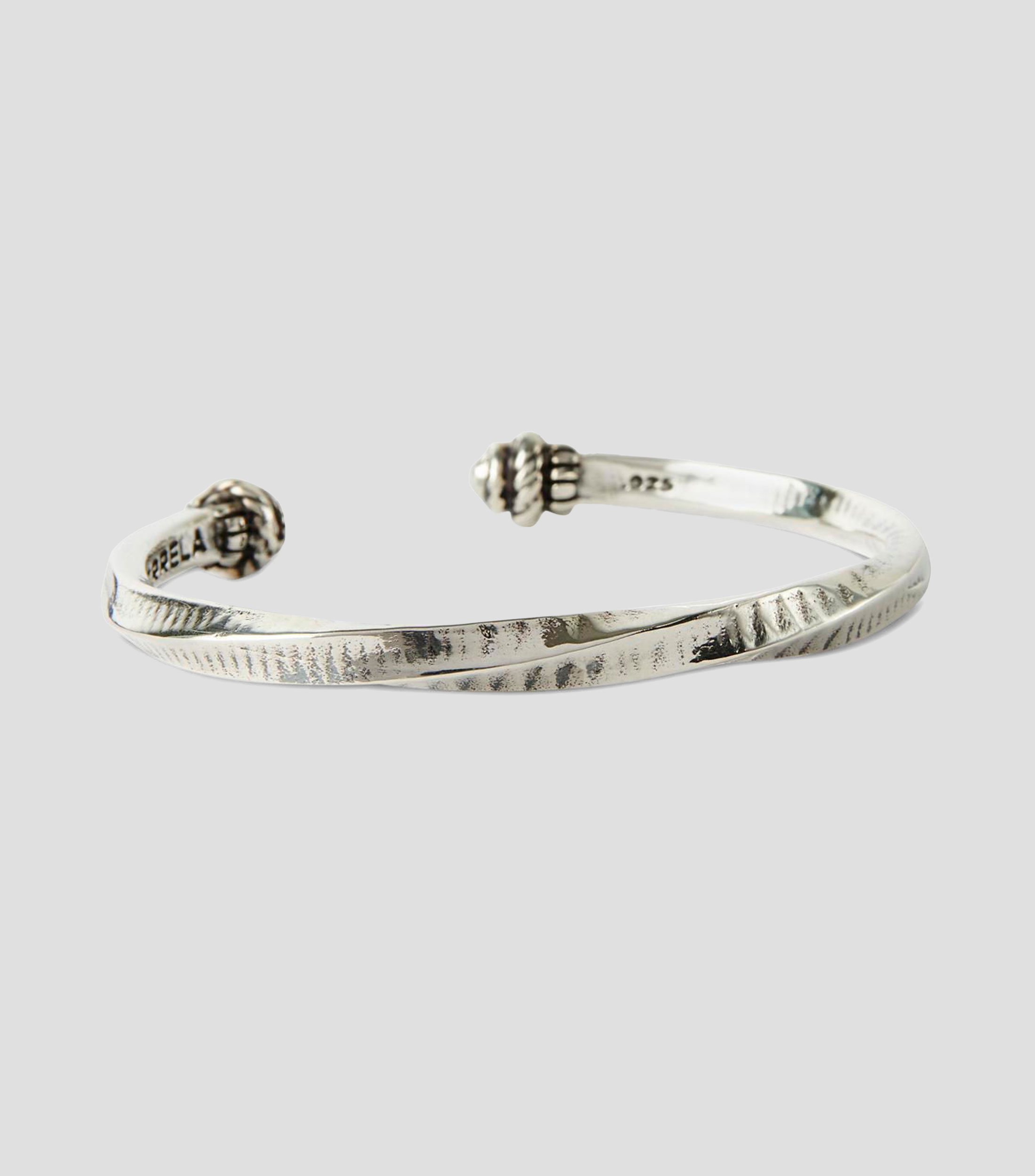 Brazalete ajustable en plata .925 Turquía Unisex