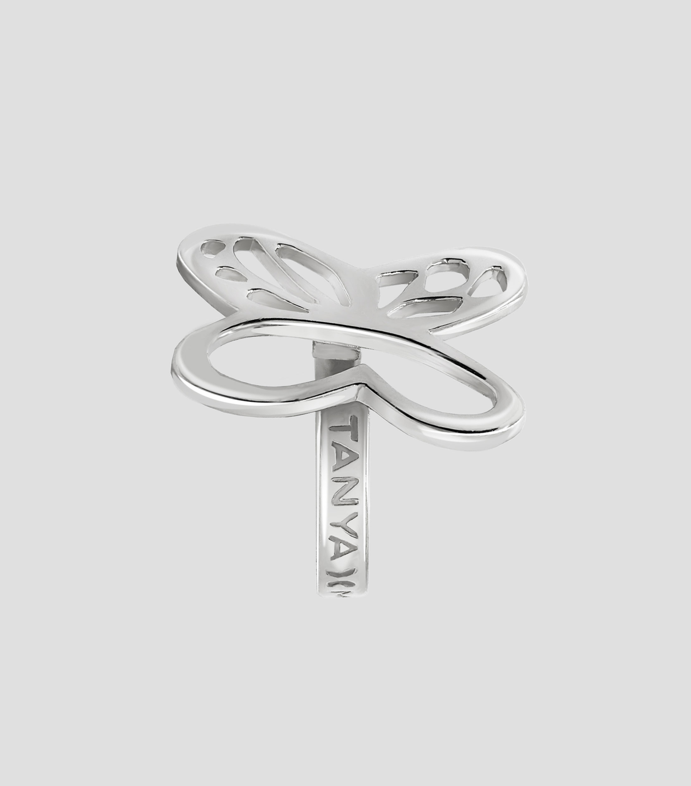 Anillo en Plata .925 Mariposa Monarca Mujer