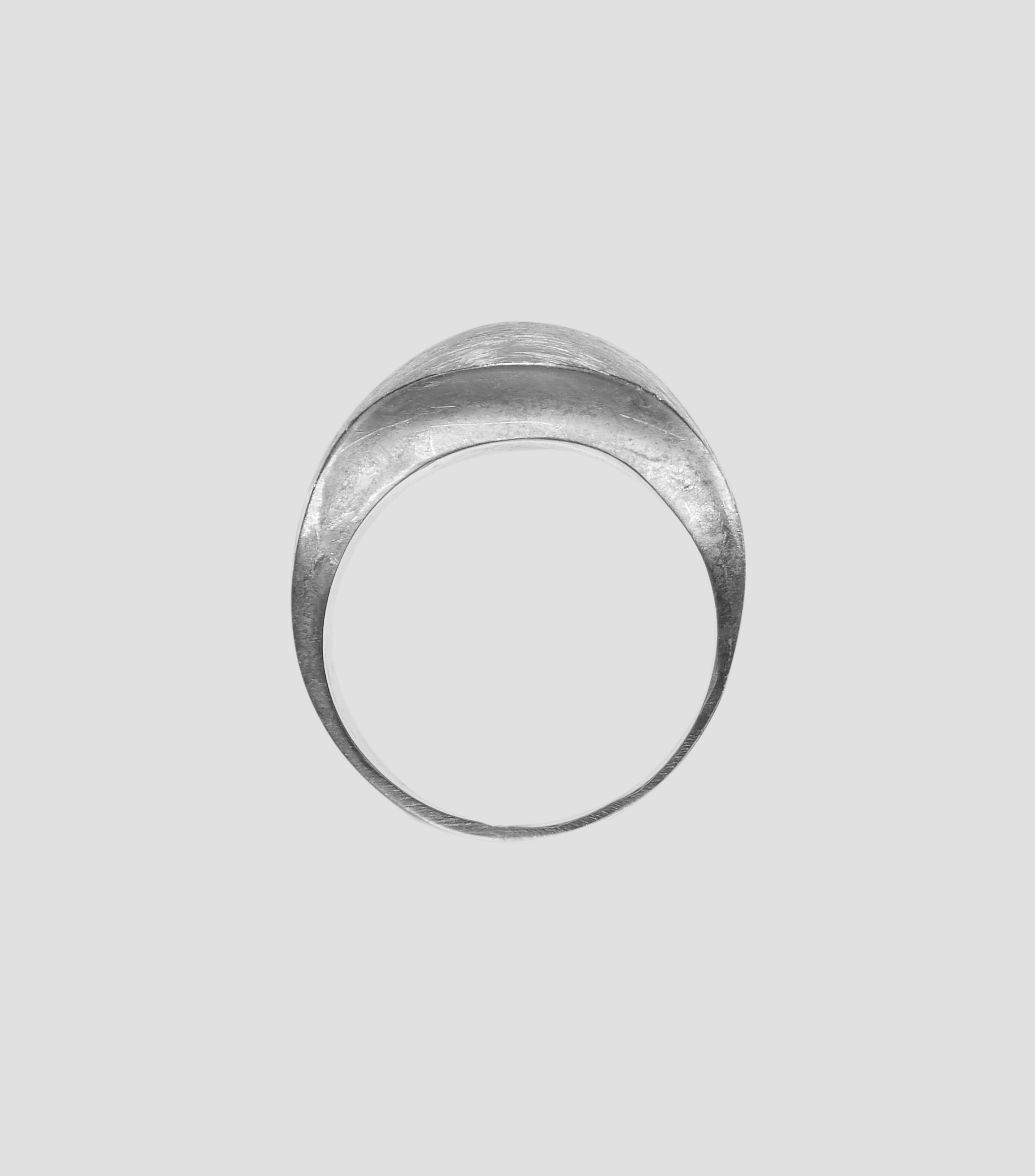 Anillo tag en plata .925 Hombre