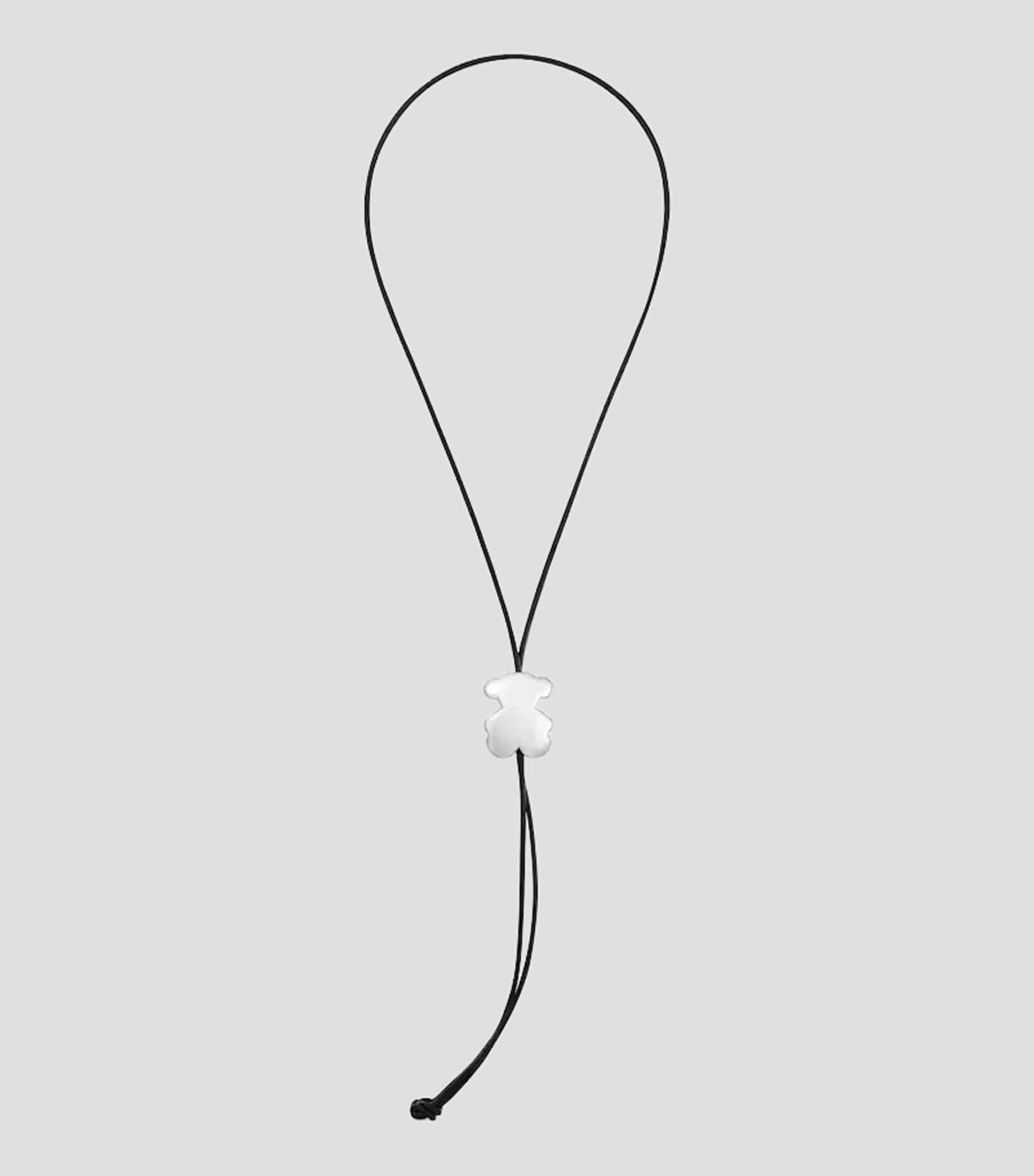 Collar largo oso Bold Motif Mujer