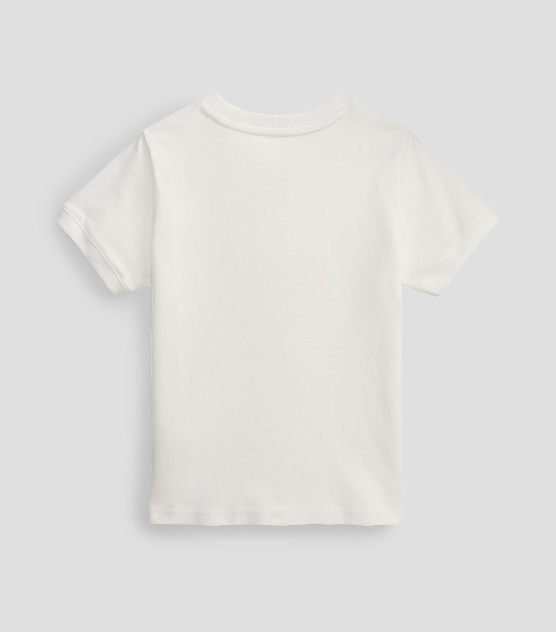 Playera cuello redondo manga corta con estampado Niño