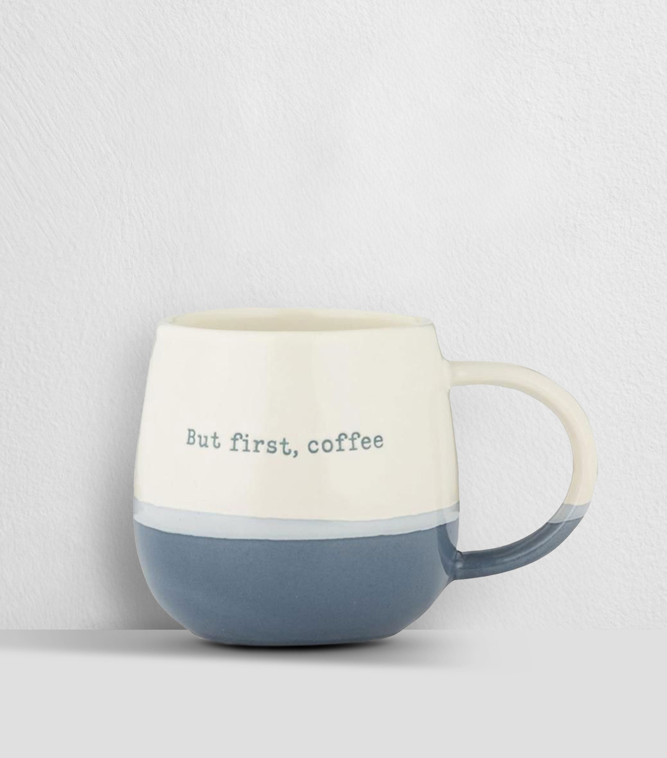 Taza But First Coffee Bicolor