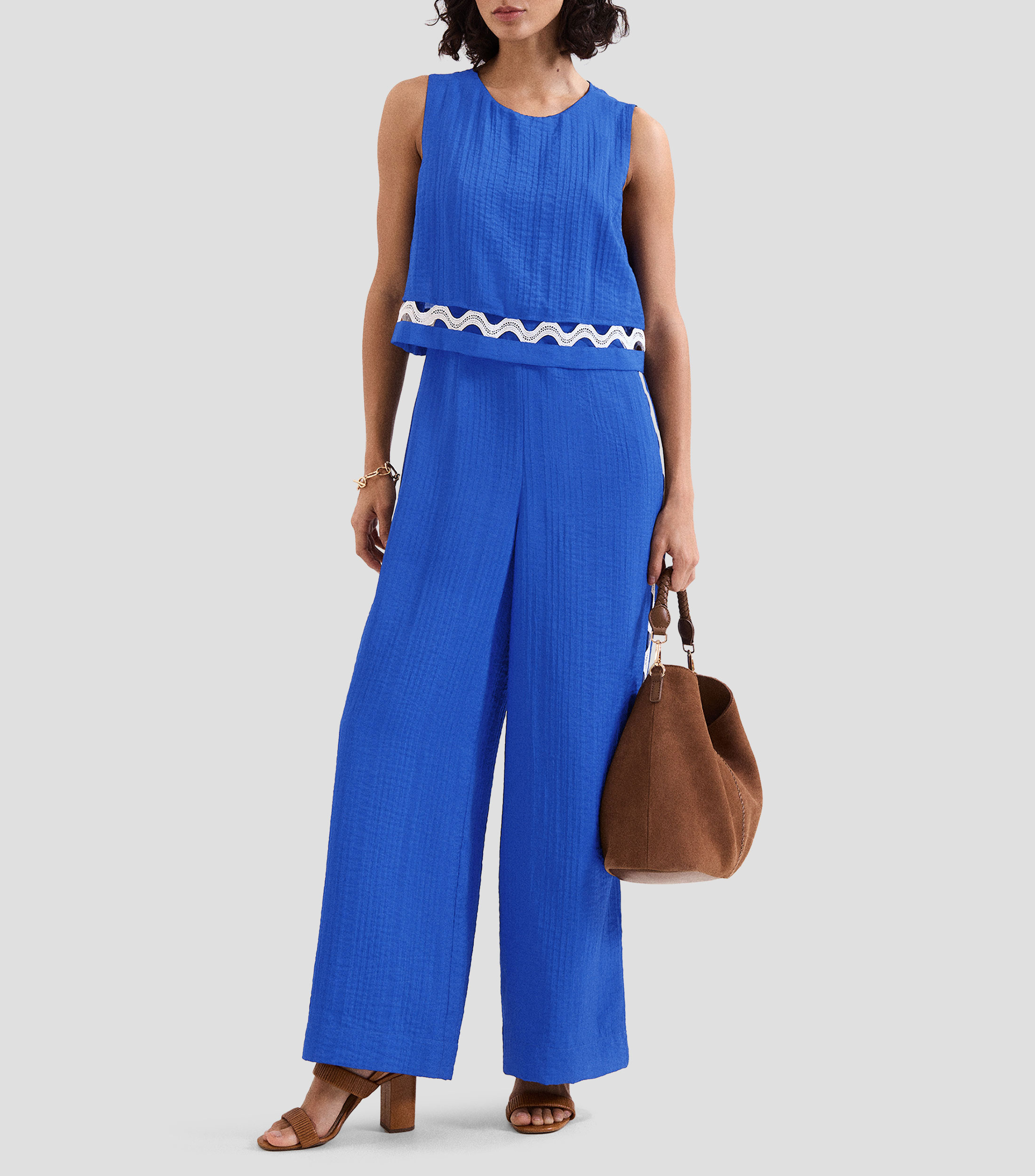 Jumpsuit de corte regular Mujer