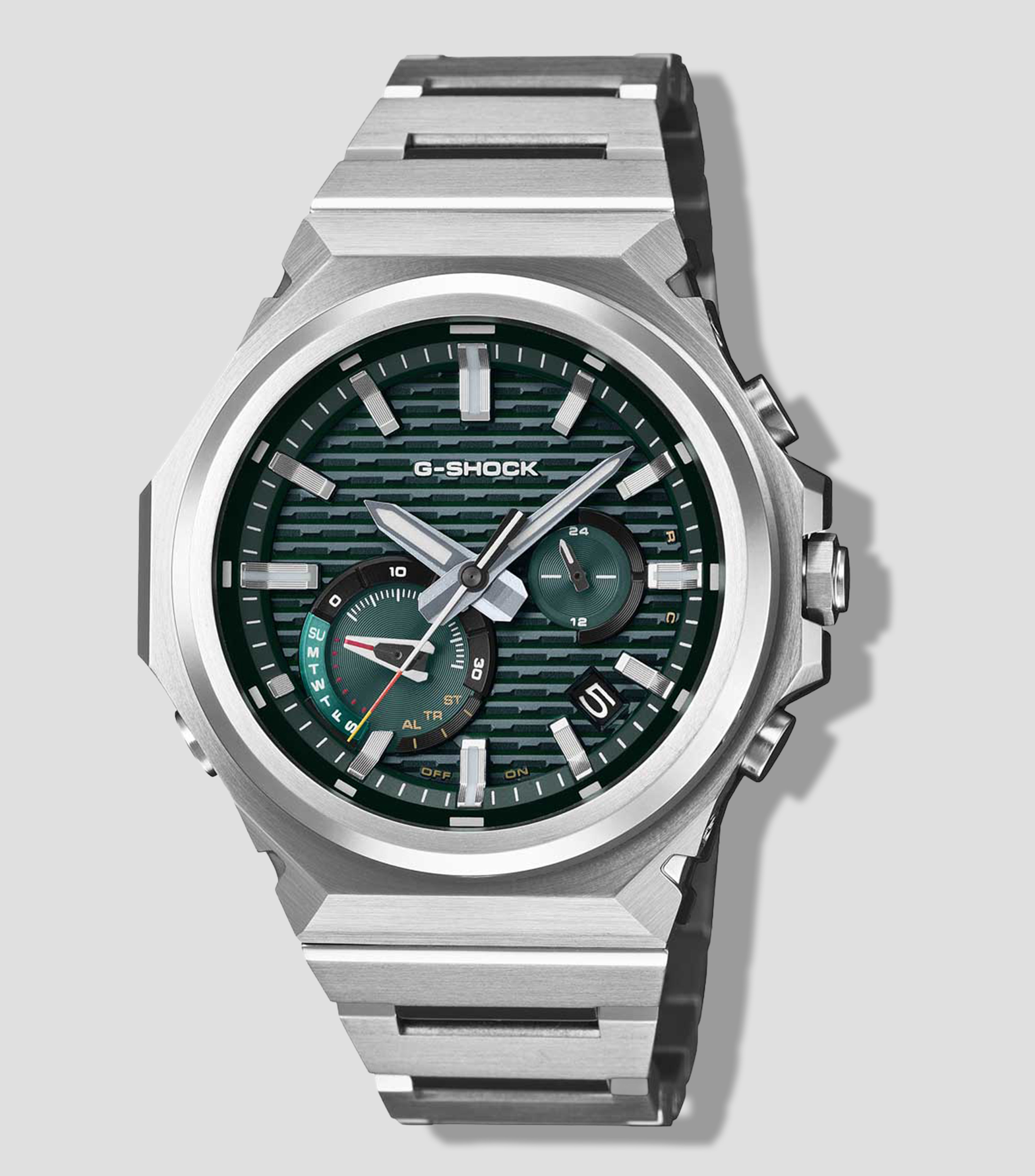 Reloj para hombre G-Shock GST-B1000D Casual Plateado