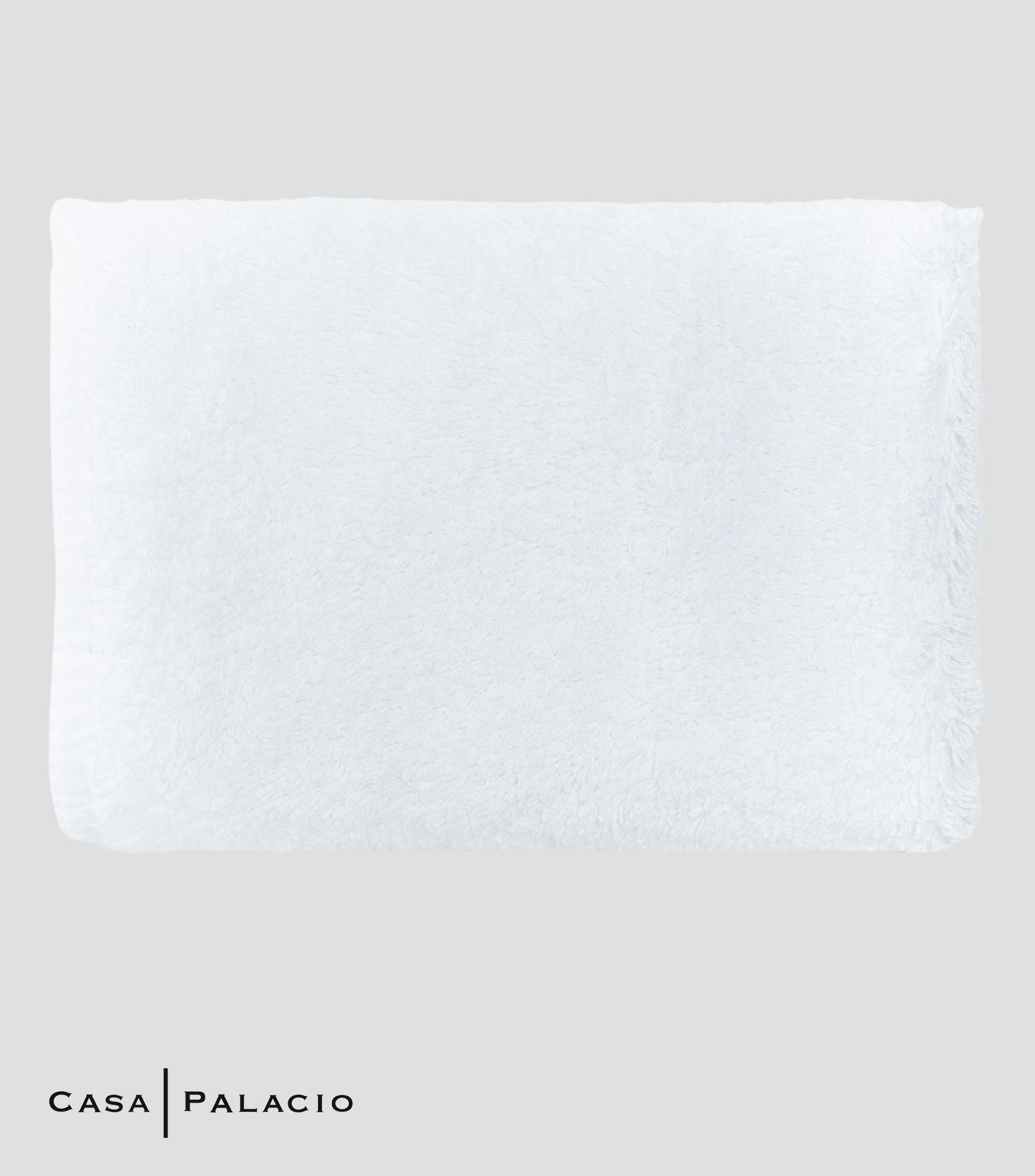 Toalla Facial Long Double Loop Blanco