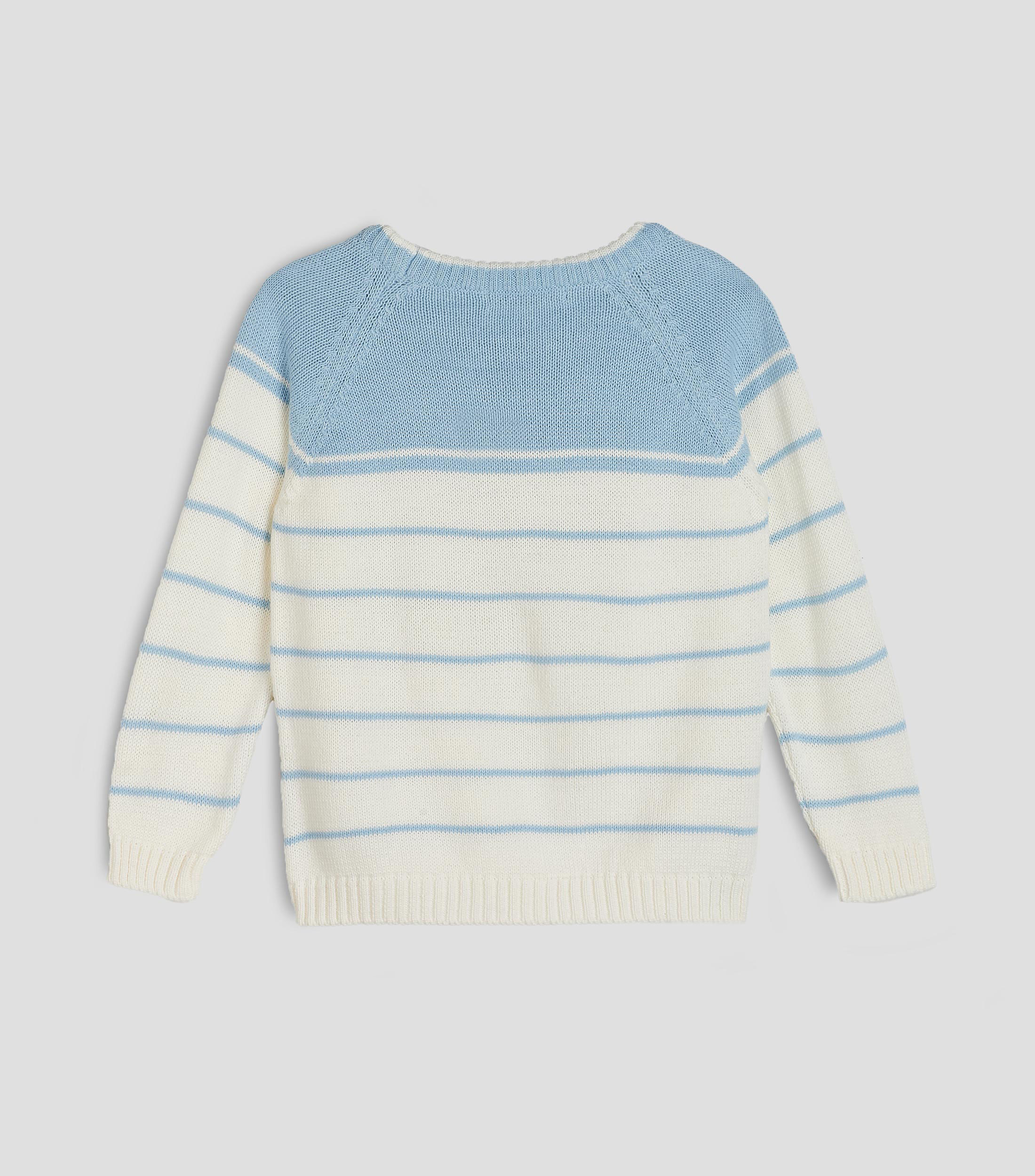 Suéter cuello redondo Bebé
