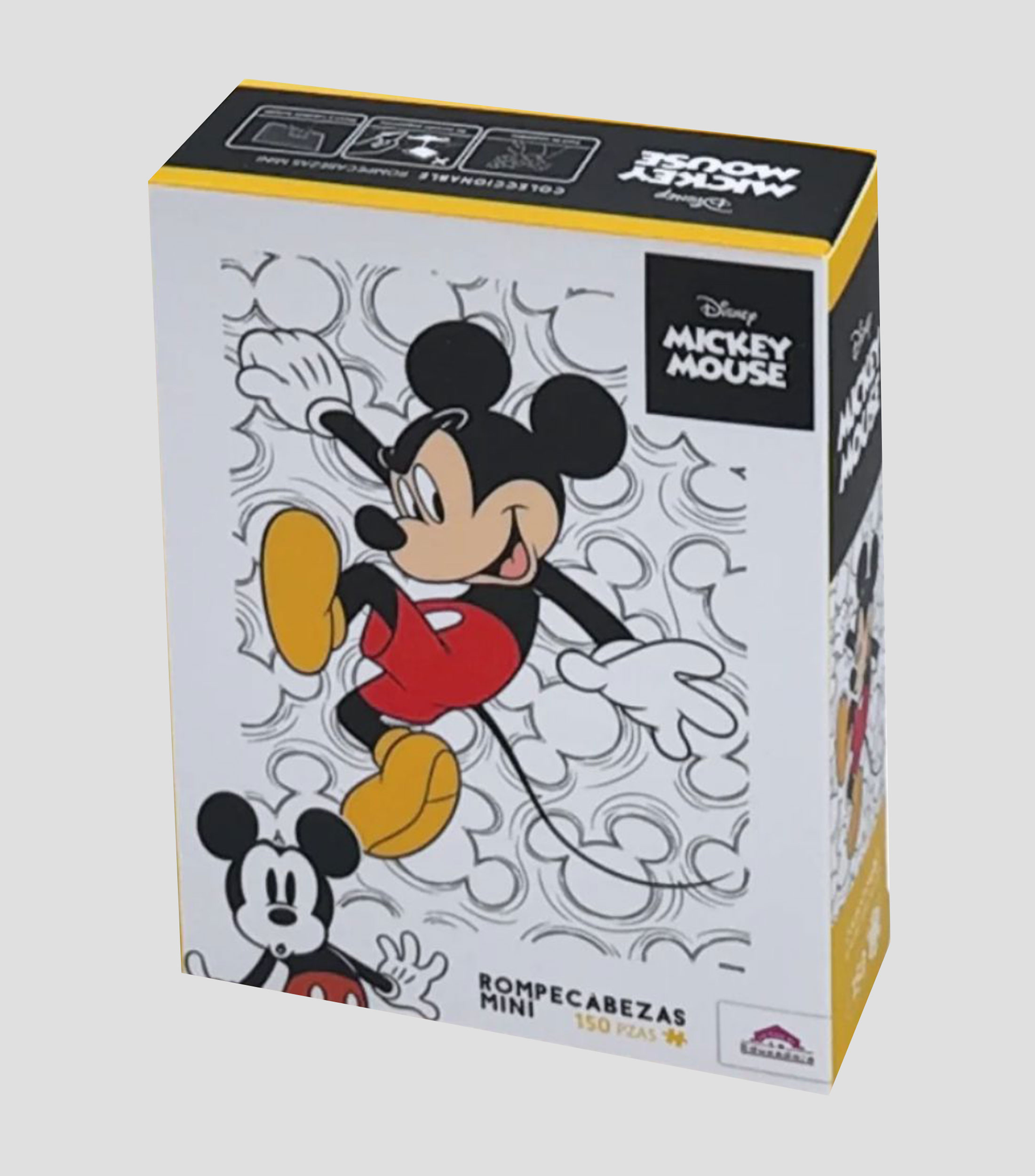 Rompecabezas Disney Mickey Mouse Siluetas 150 piezas