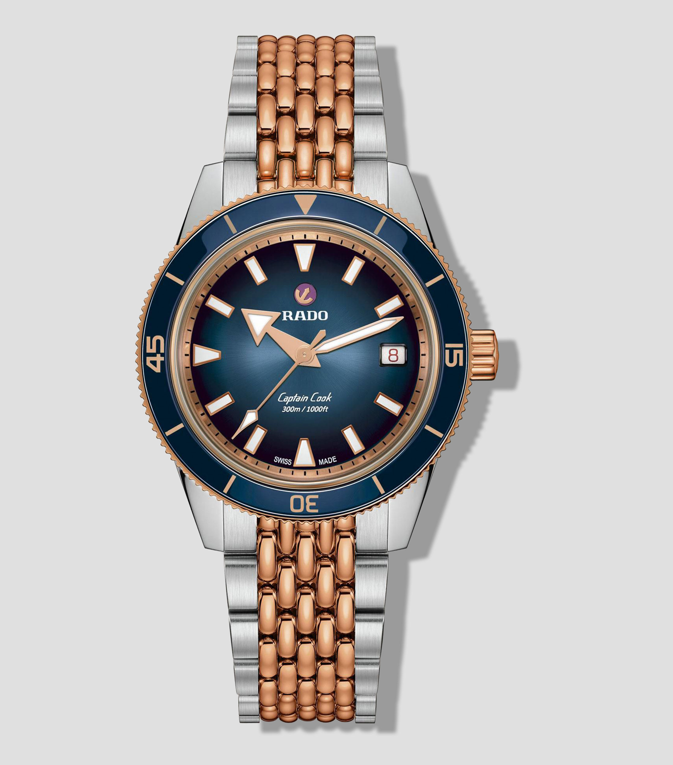 Reloj Unisex Captain Cook deportivo azul