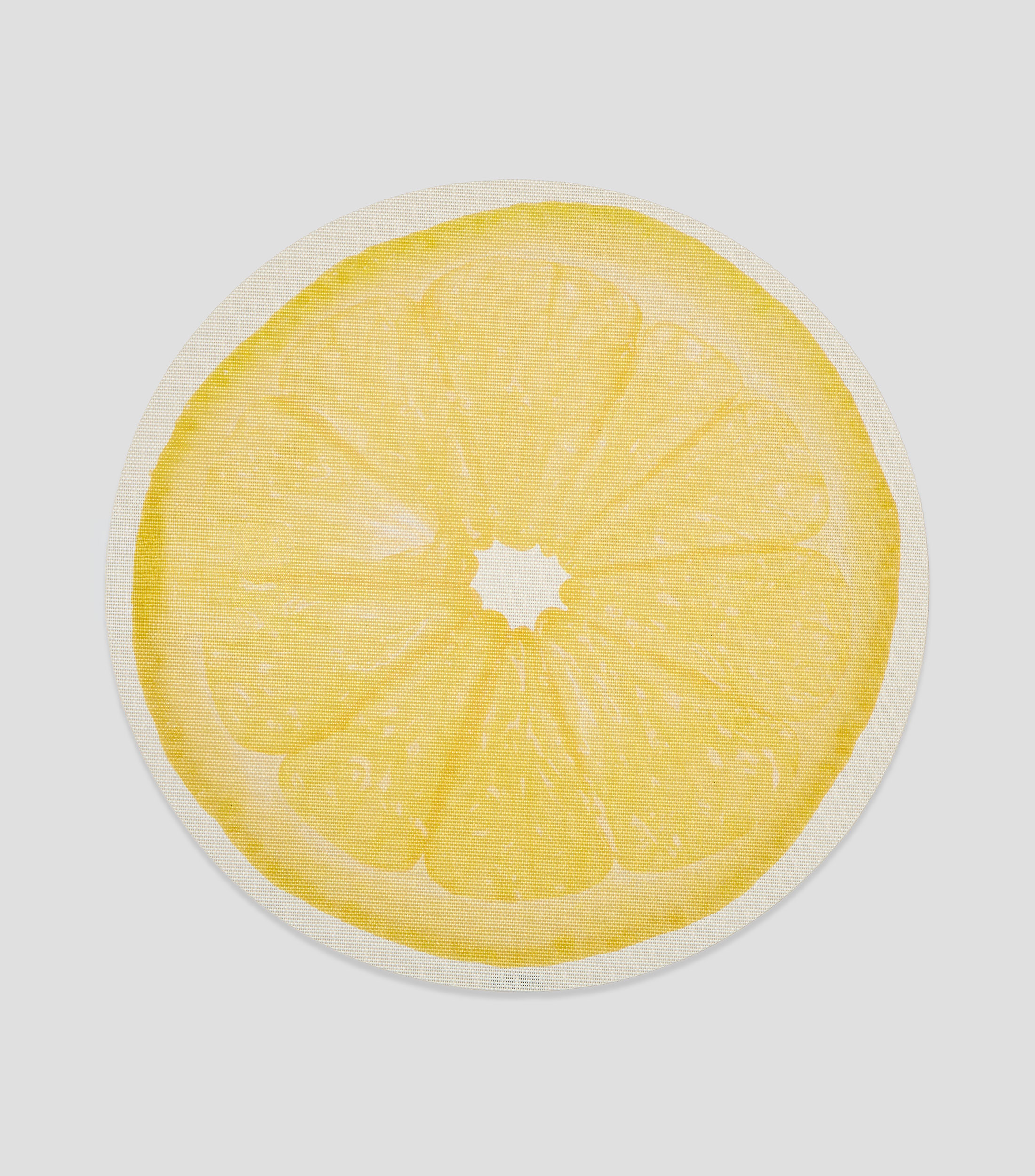 Mantel Individual Citrus Lemon Redondo