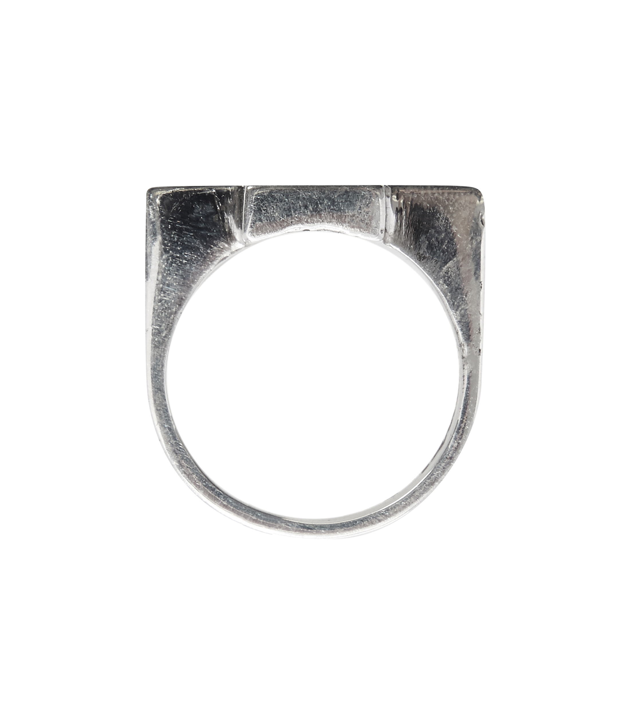 Anillo Cruz en plata .925 Hombre