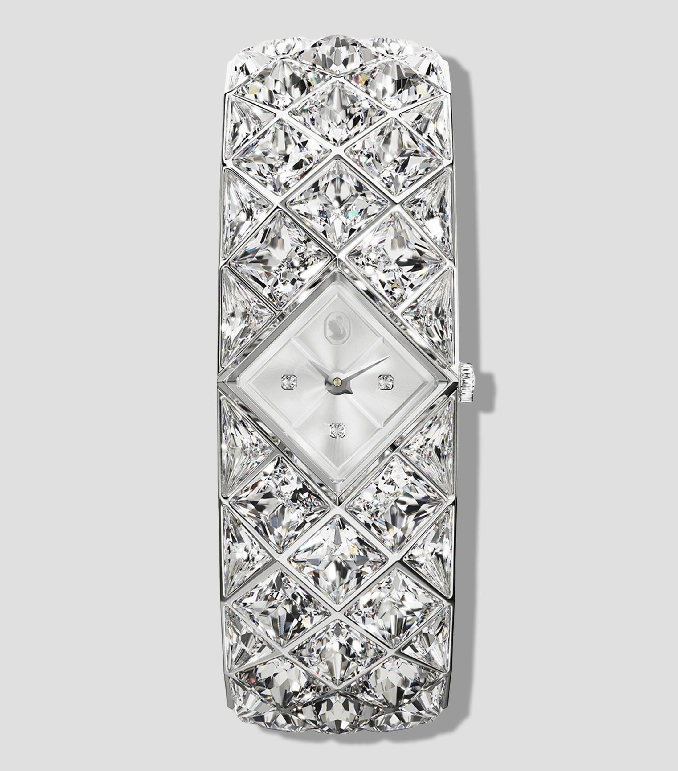 Reloj para Mujer Curiosa Bangle casual plateado