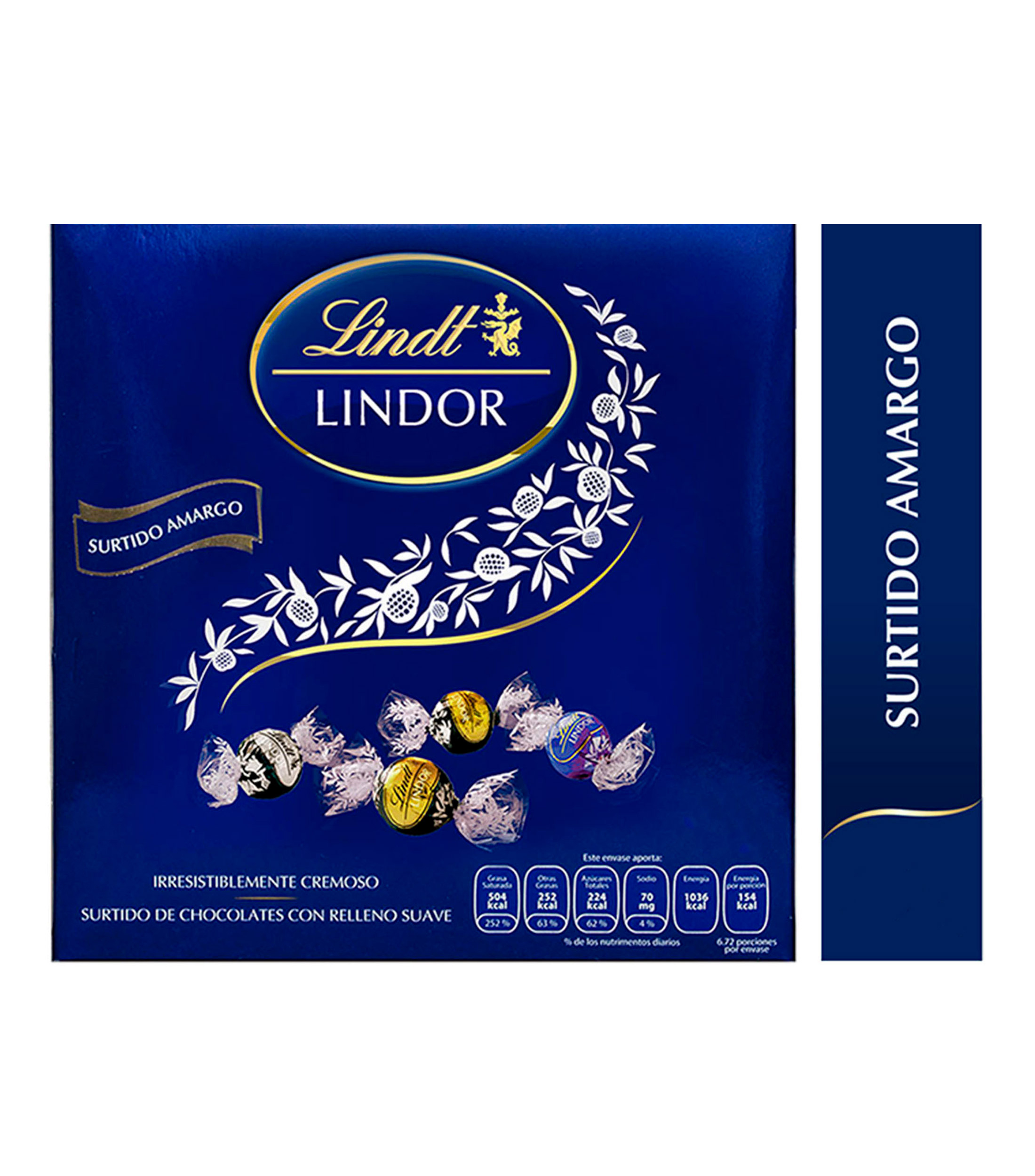 Lindt Chocolates Surtidos Amargos Lindor, 168 gr El Palacio de Hierro