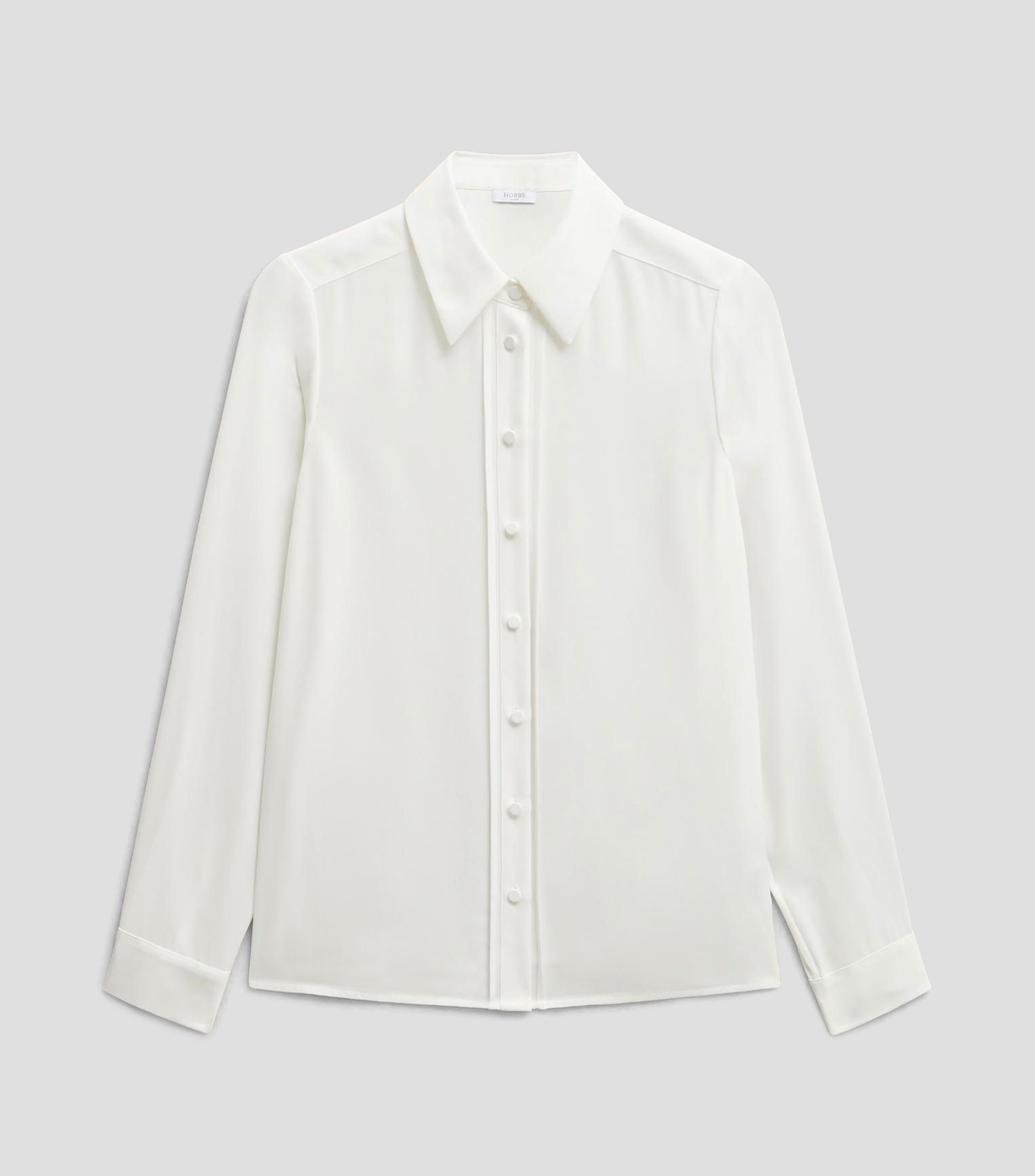 Camisa manga larga liso Mujer