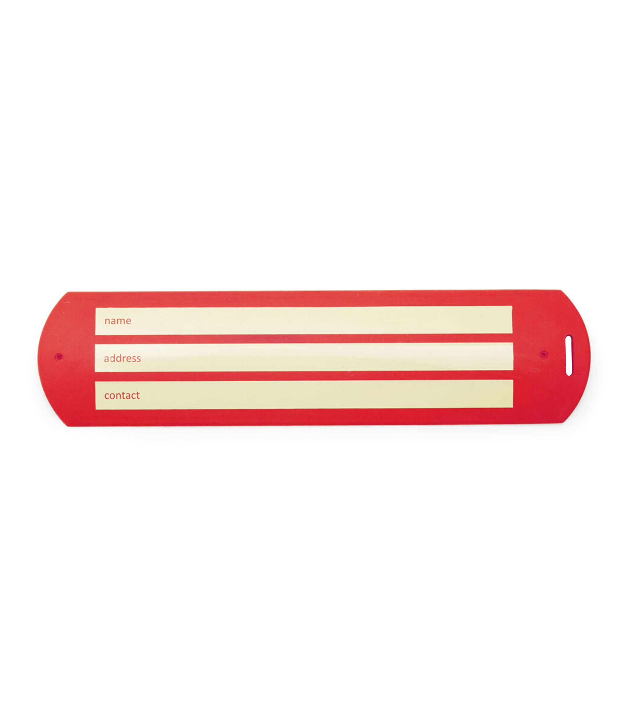 Etiqueta para Equipaje Slap Roja