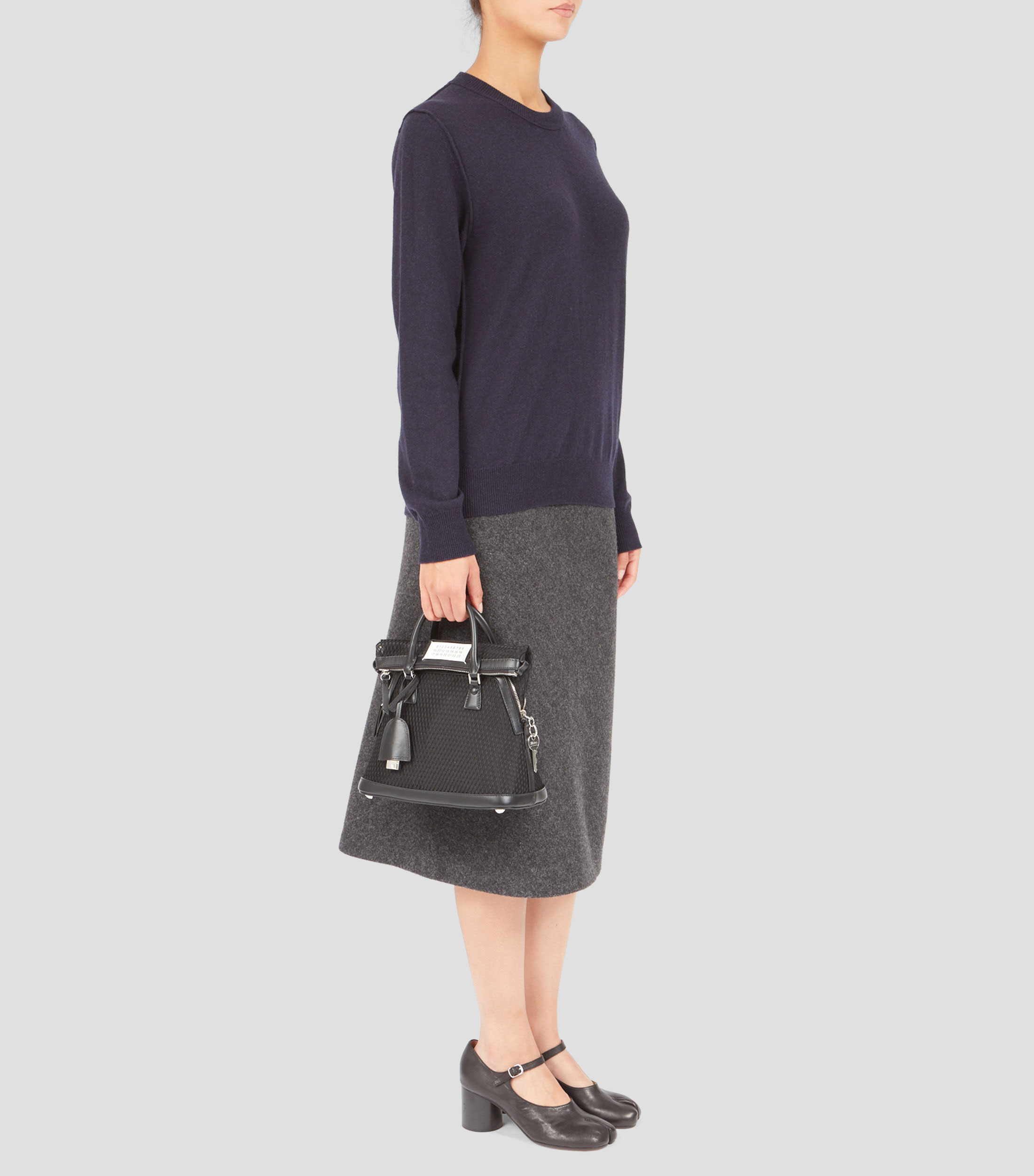 Bolsa shoulder en piel 5AC Classique Mini Mujer