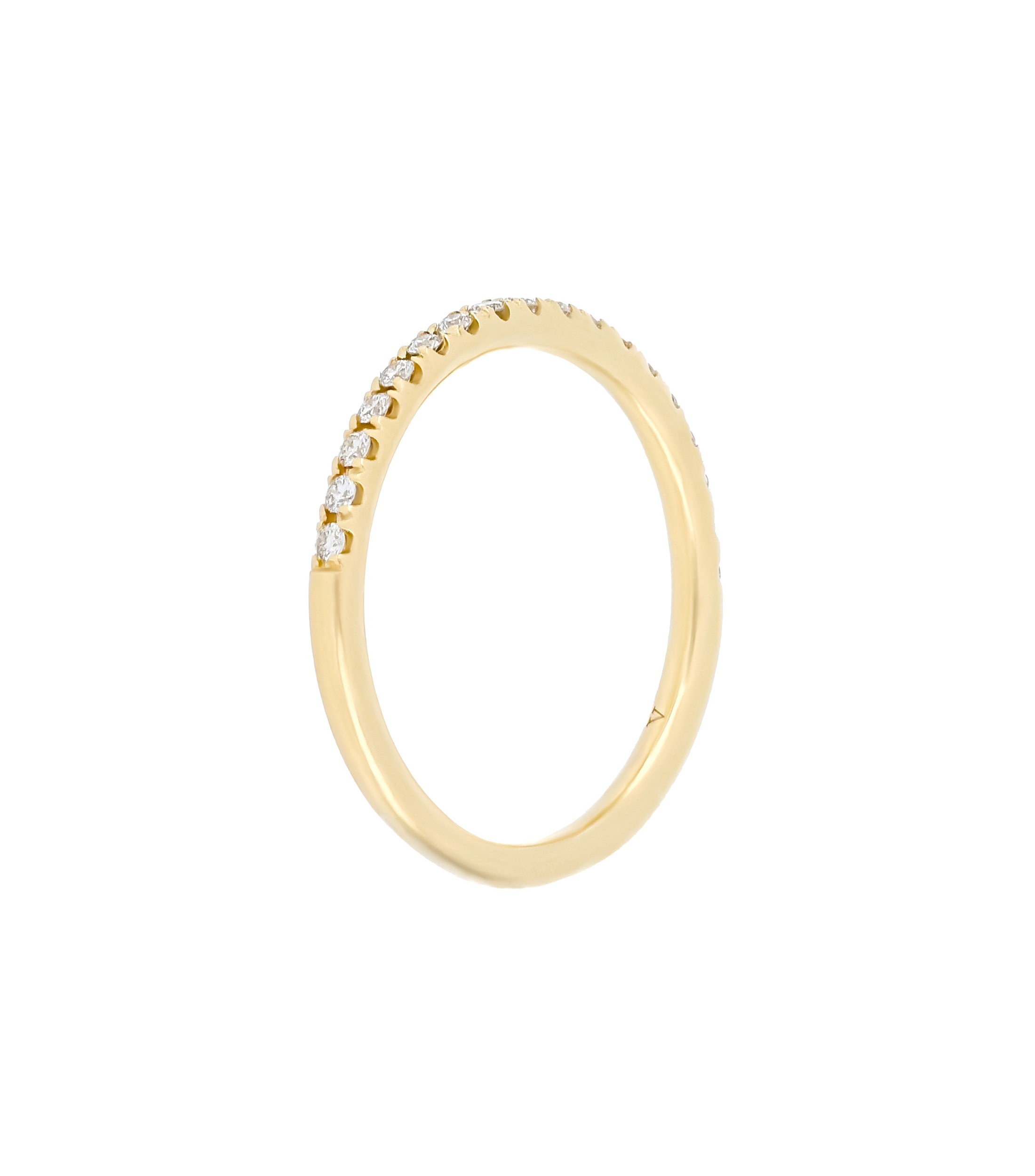 Anillo churumbela en oro 14 Kts con diamantes Mujer