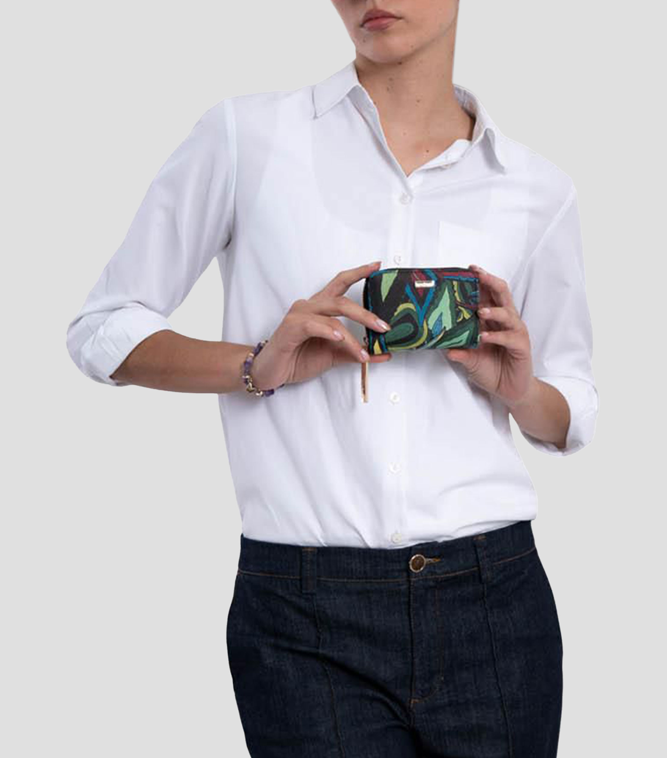 Cartera estampada Mujer