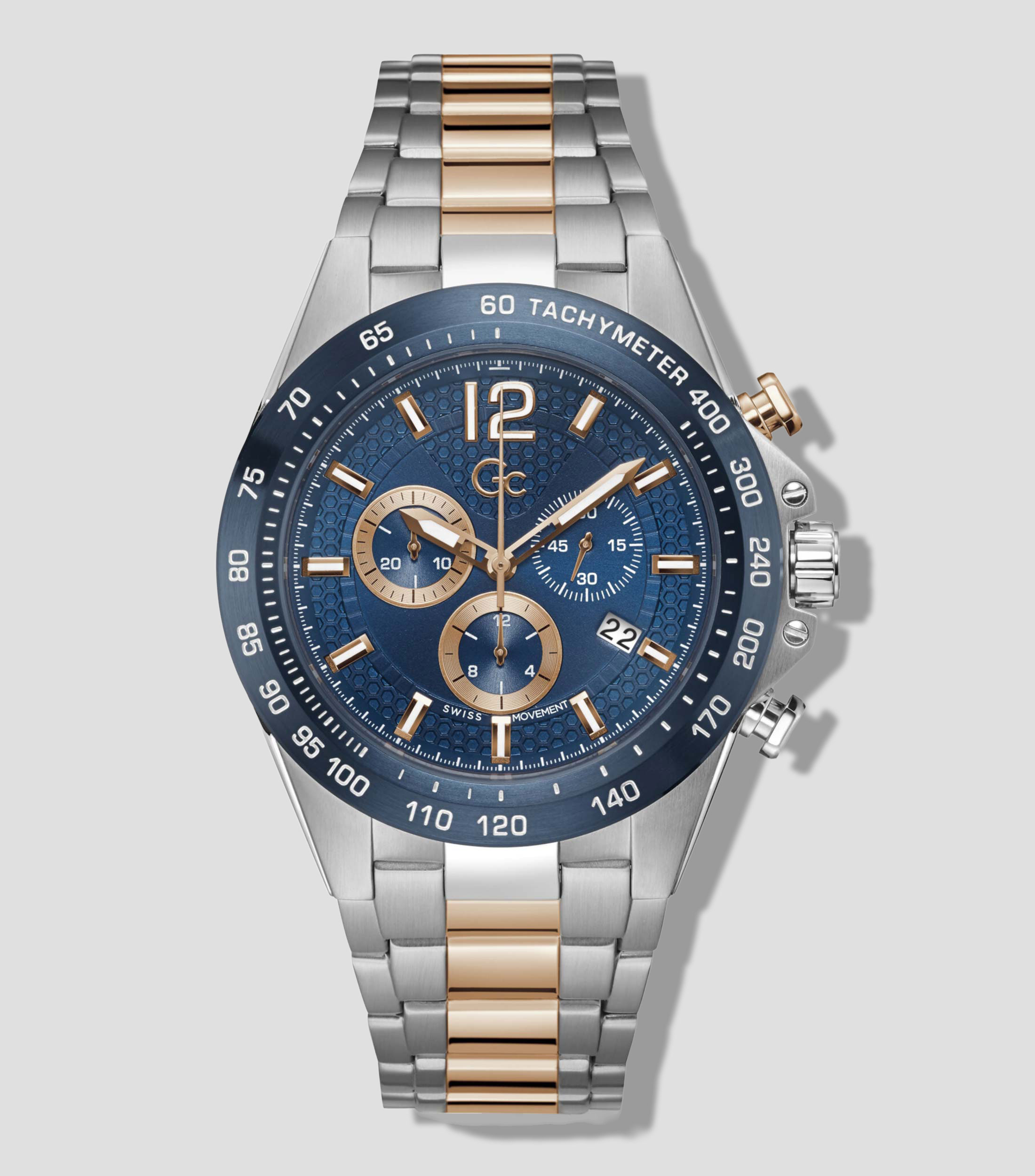 Reloj para Hombre casual Audacious plateado, dorado