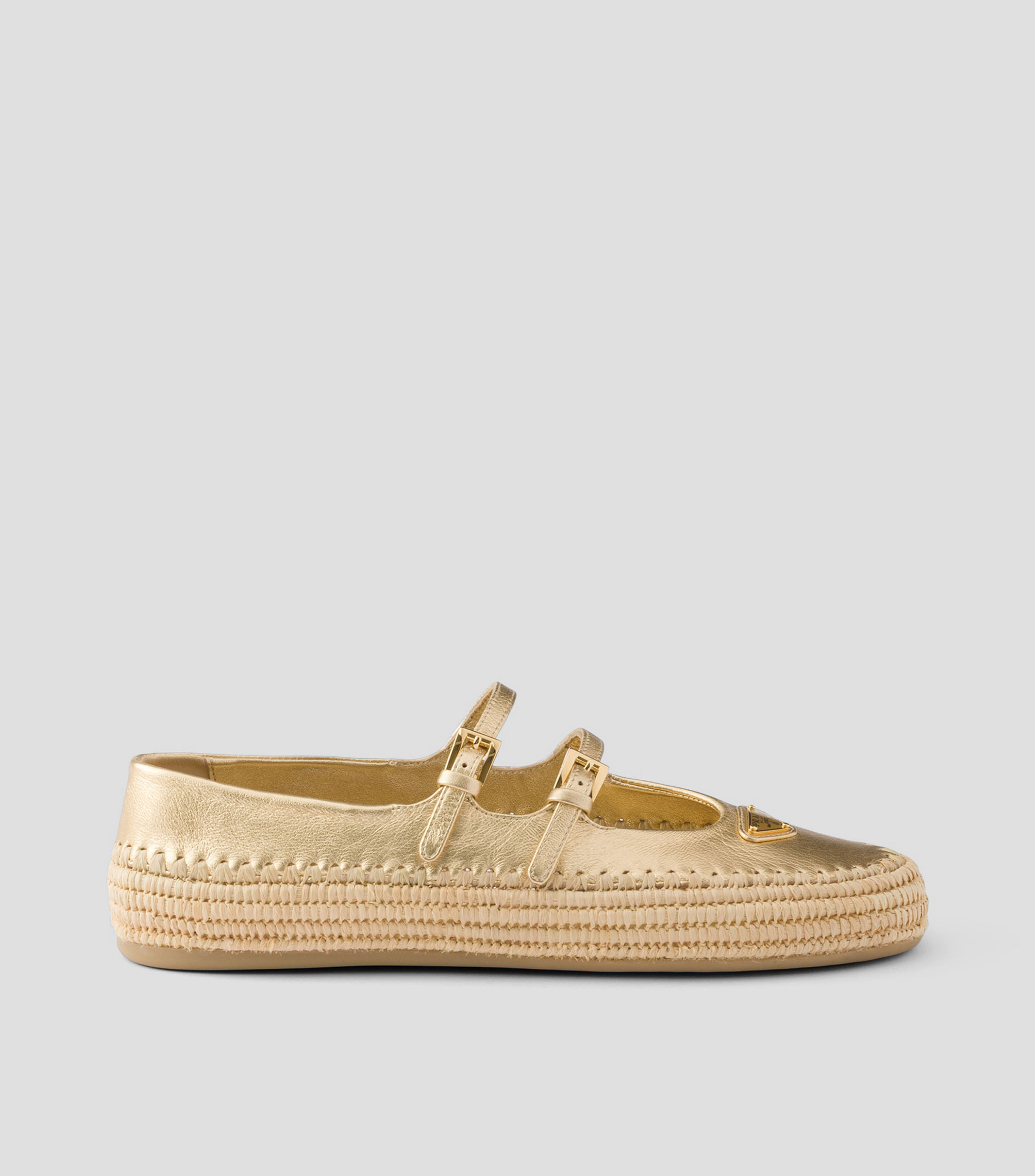 Flats en piel Mujer