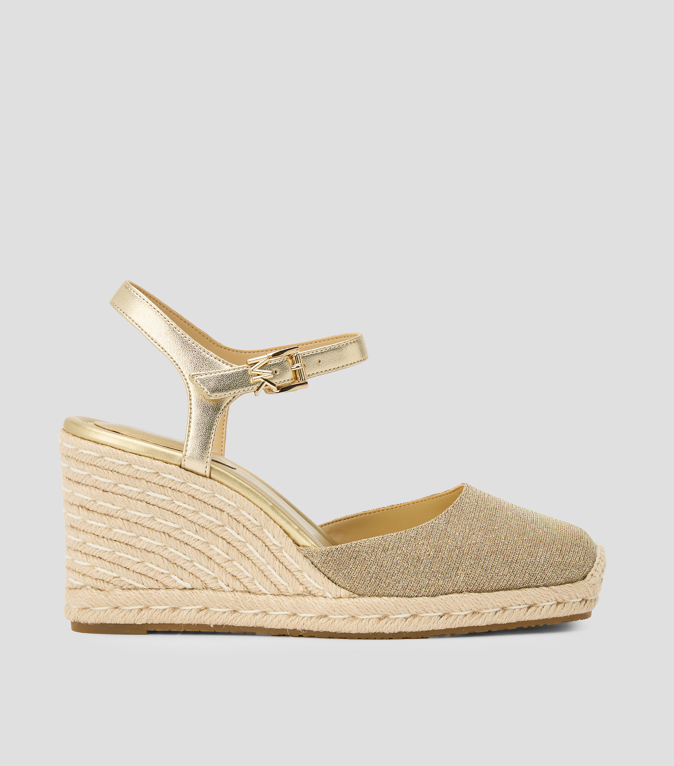 Alpargatas con tacón cuña de 9.5 cm Mujer