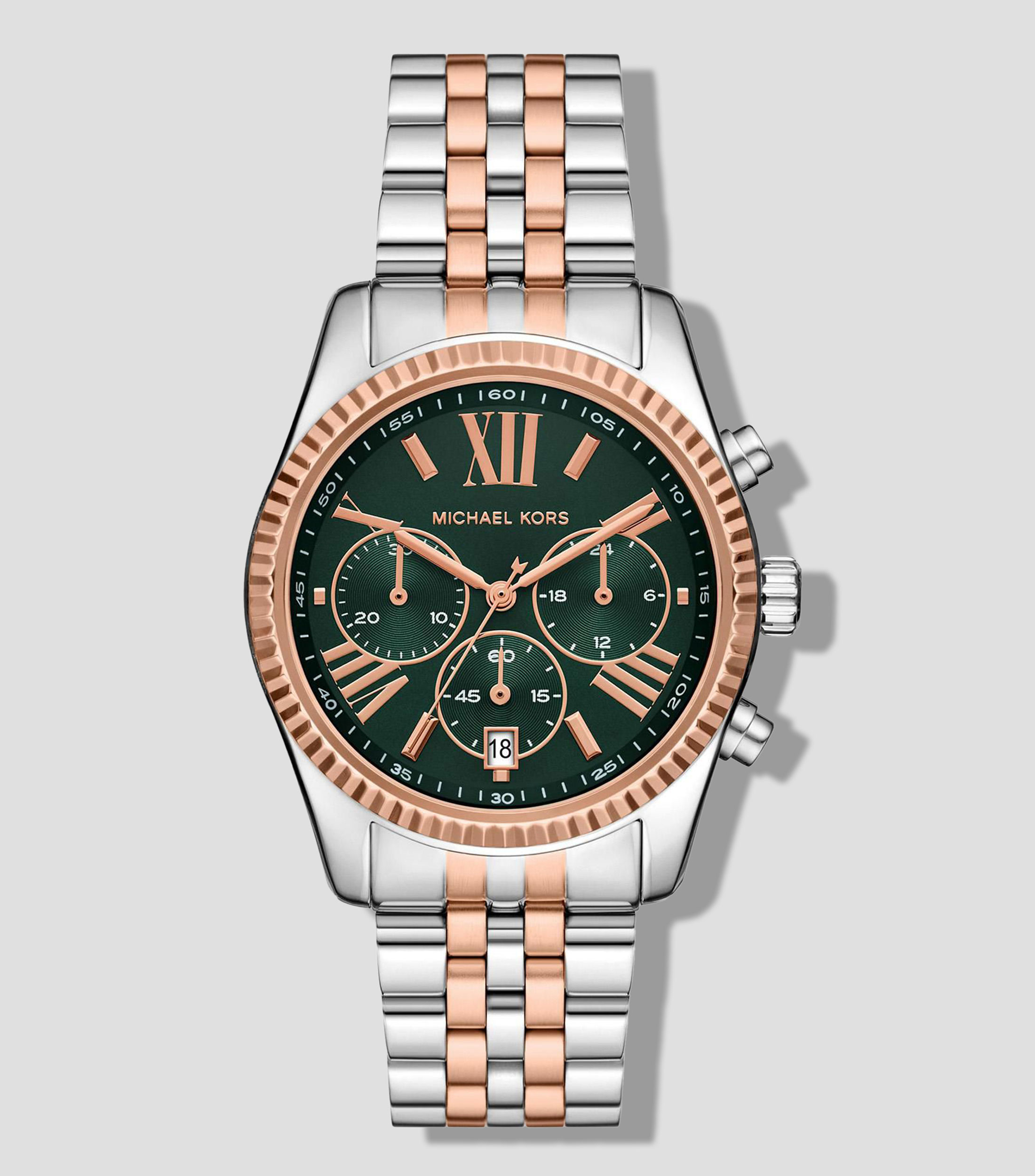 Reloj para Mujer Lexington casual plateado/rosa