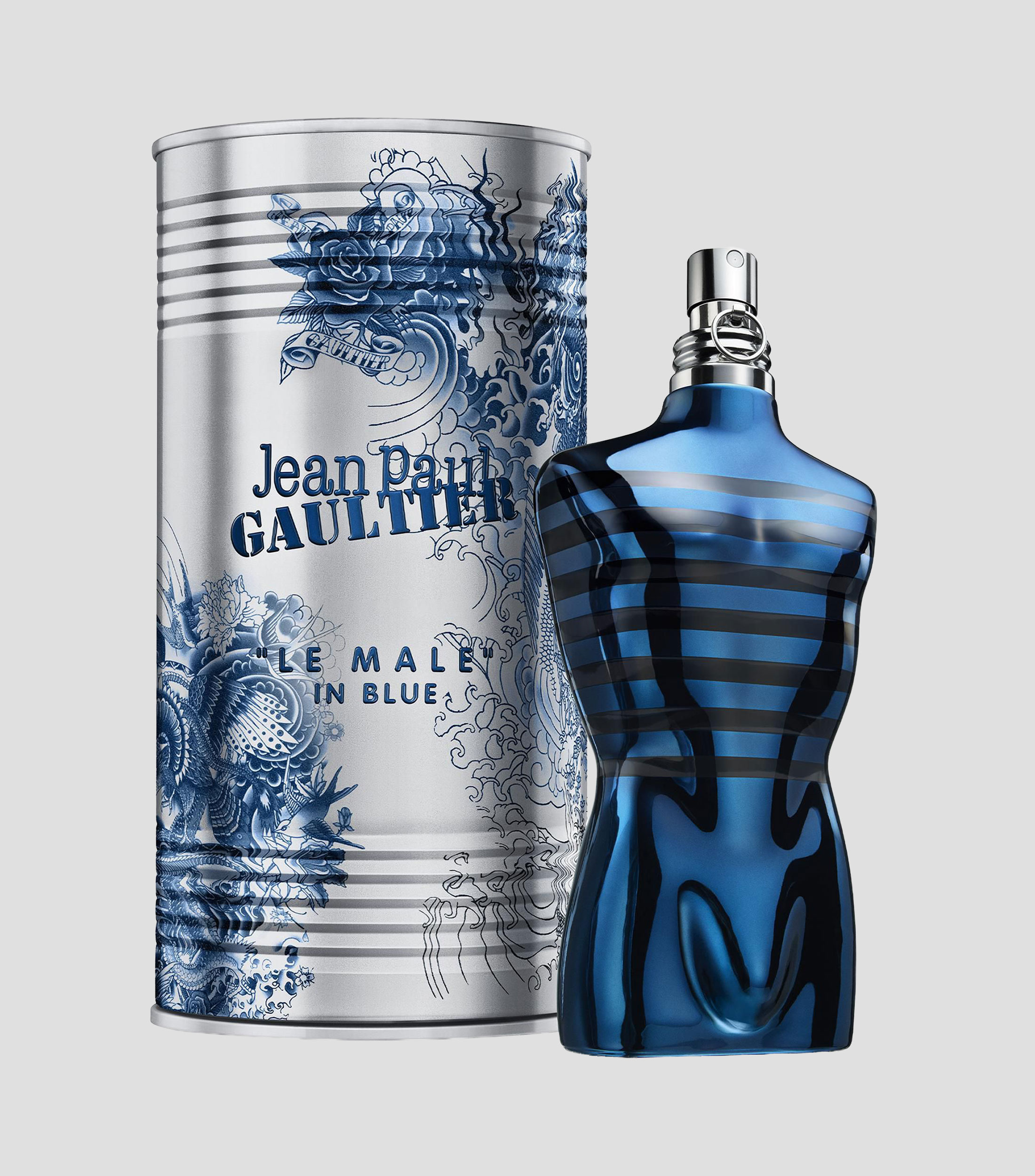 Perfume Le Male In Blue Eau de Parfum, 125 ml para Hombre