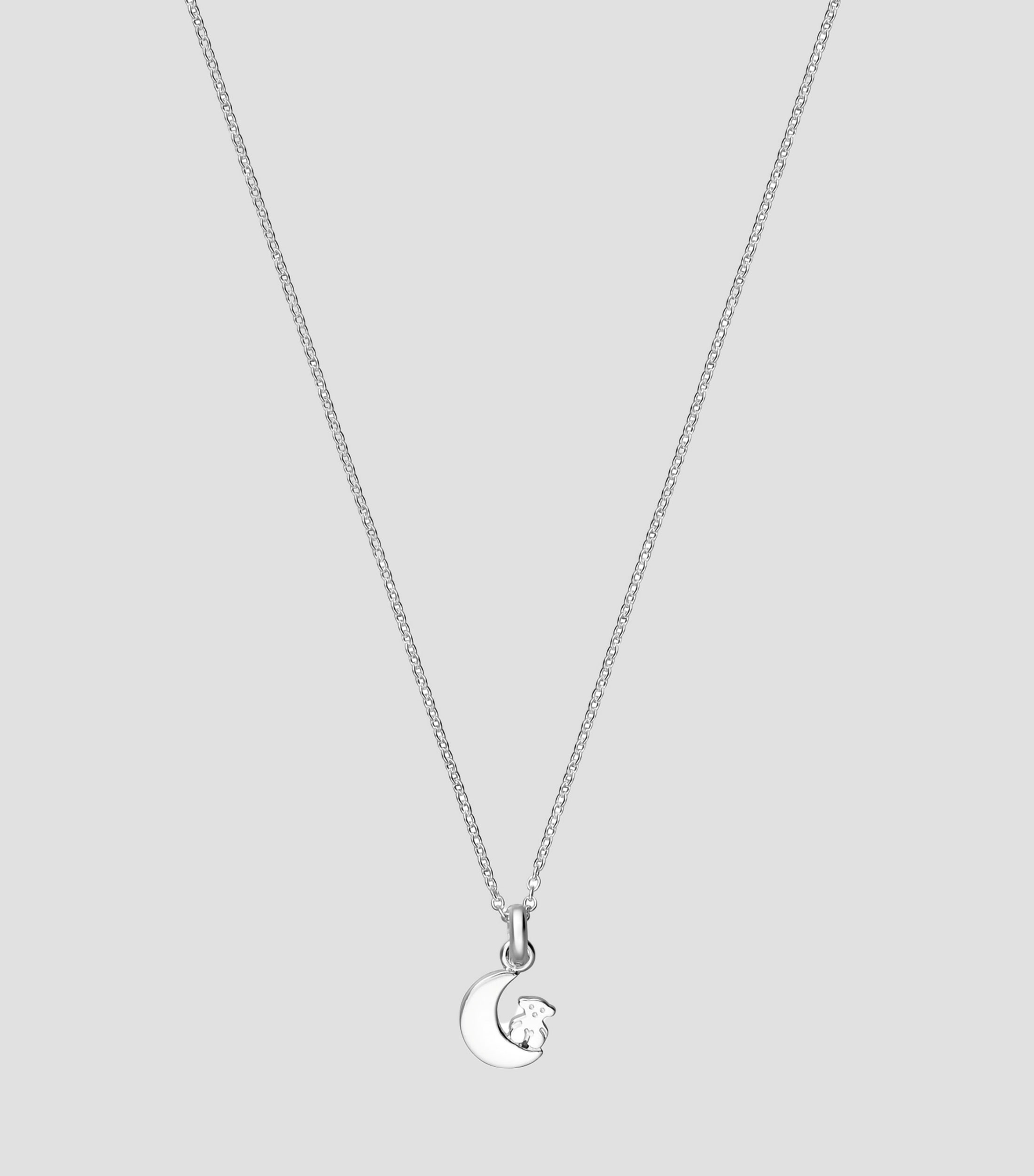 Gargantilla Nocturne en plata Mujer