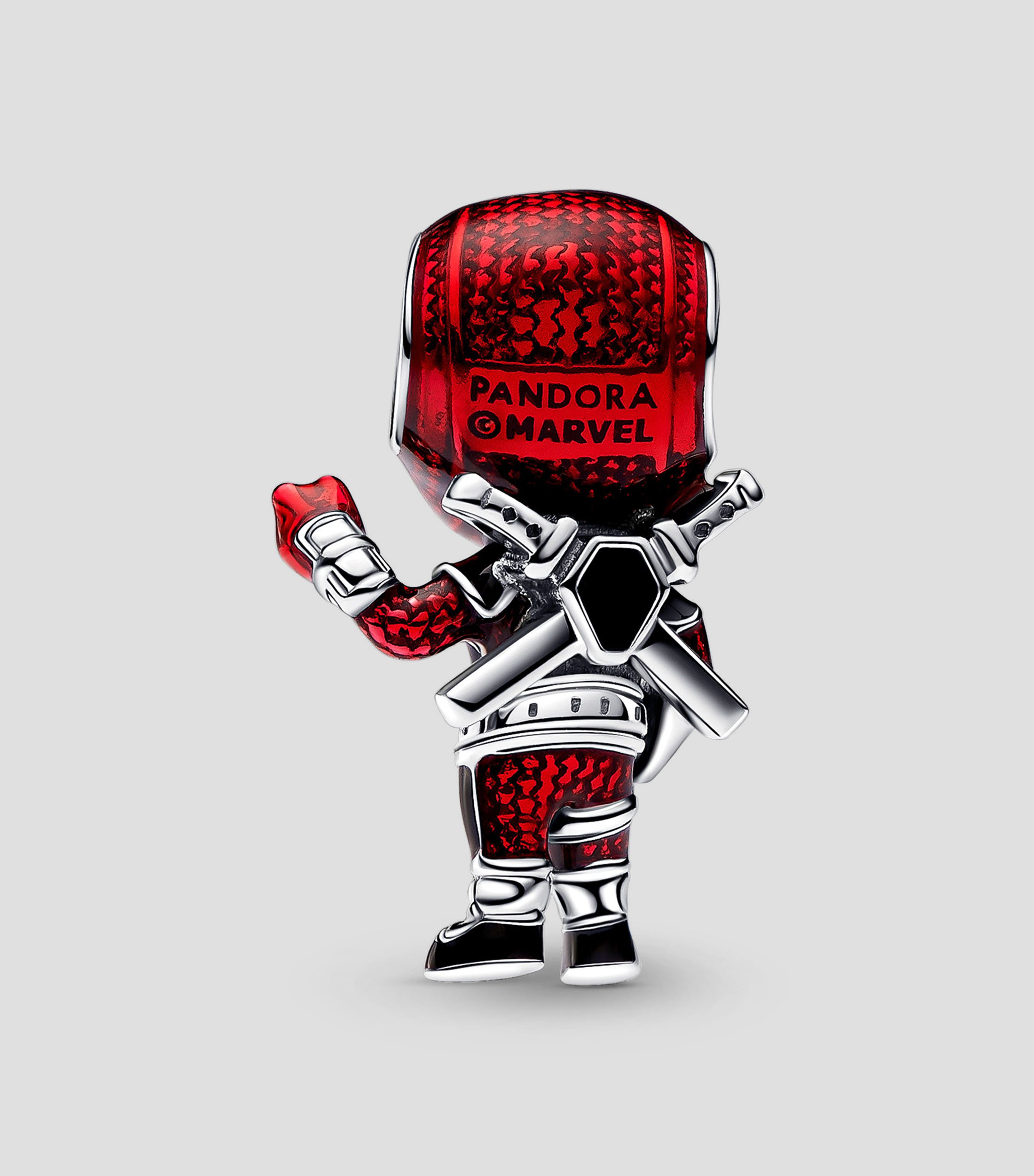 Charm Marvel x Pandora Deadpool en plata Mujer
