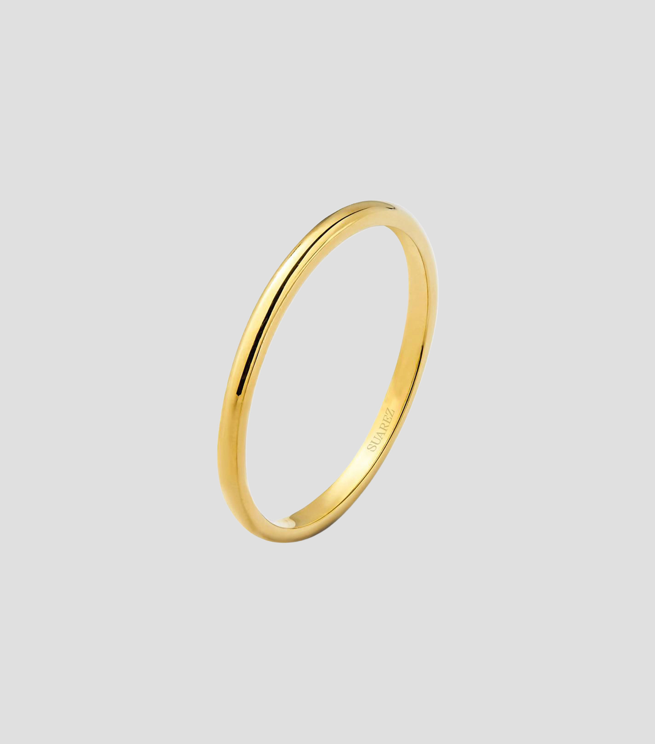 Alianza de boda en Oro amarillo de 18 Kilates Mujer