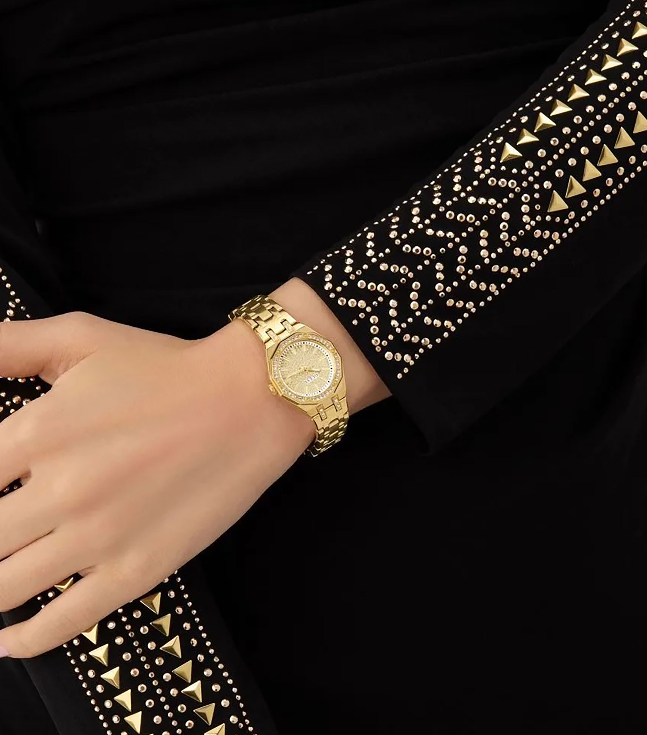 Reloj para Mujer Pixie casual dorado