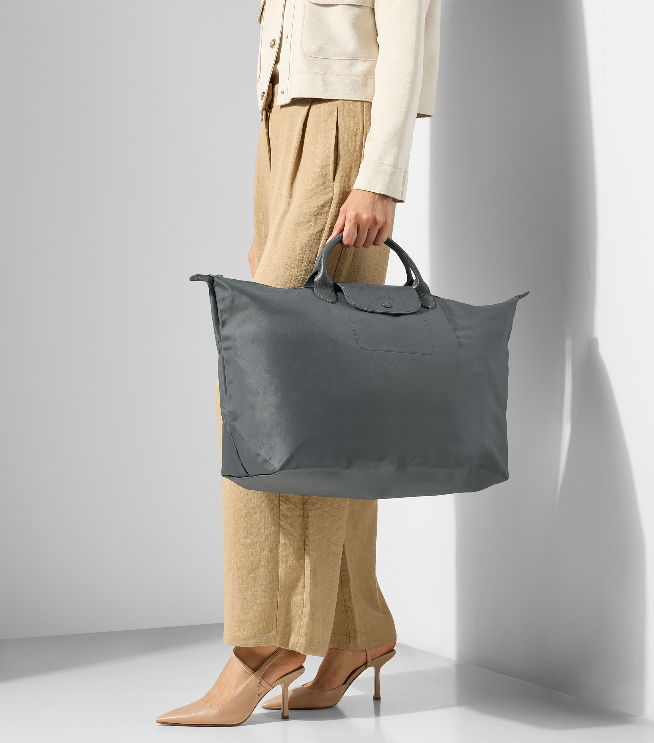 Bolsa de viaje lisa Mujer