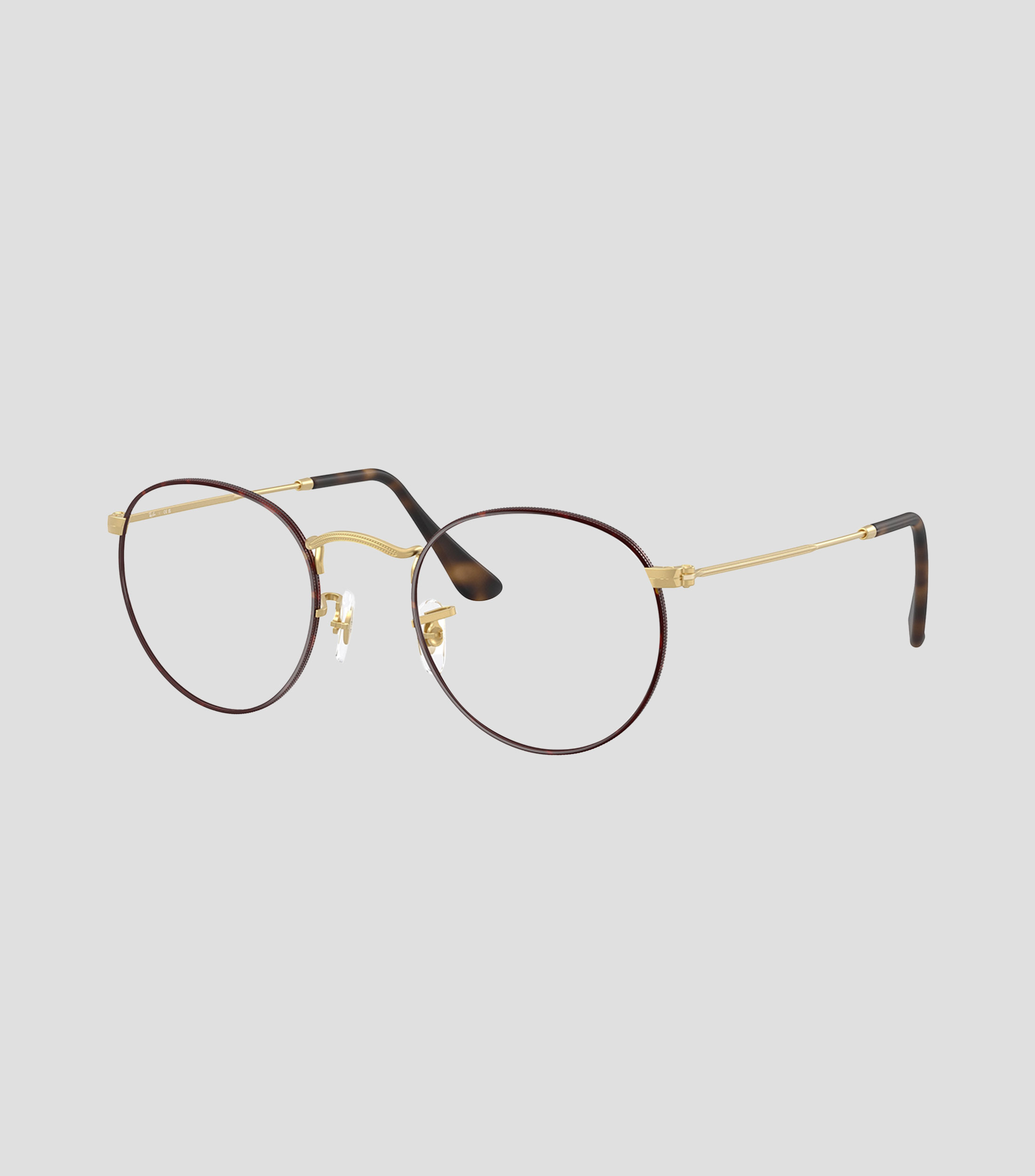Lentes Oftálmicos redondos marrón Unisex