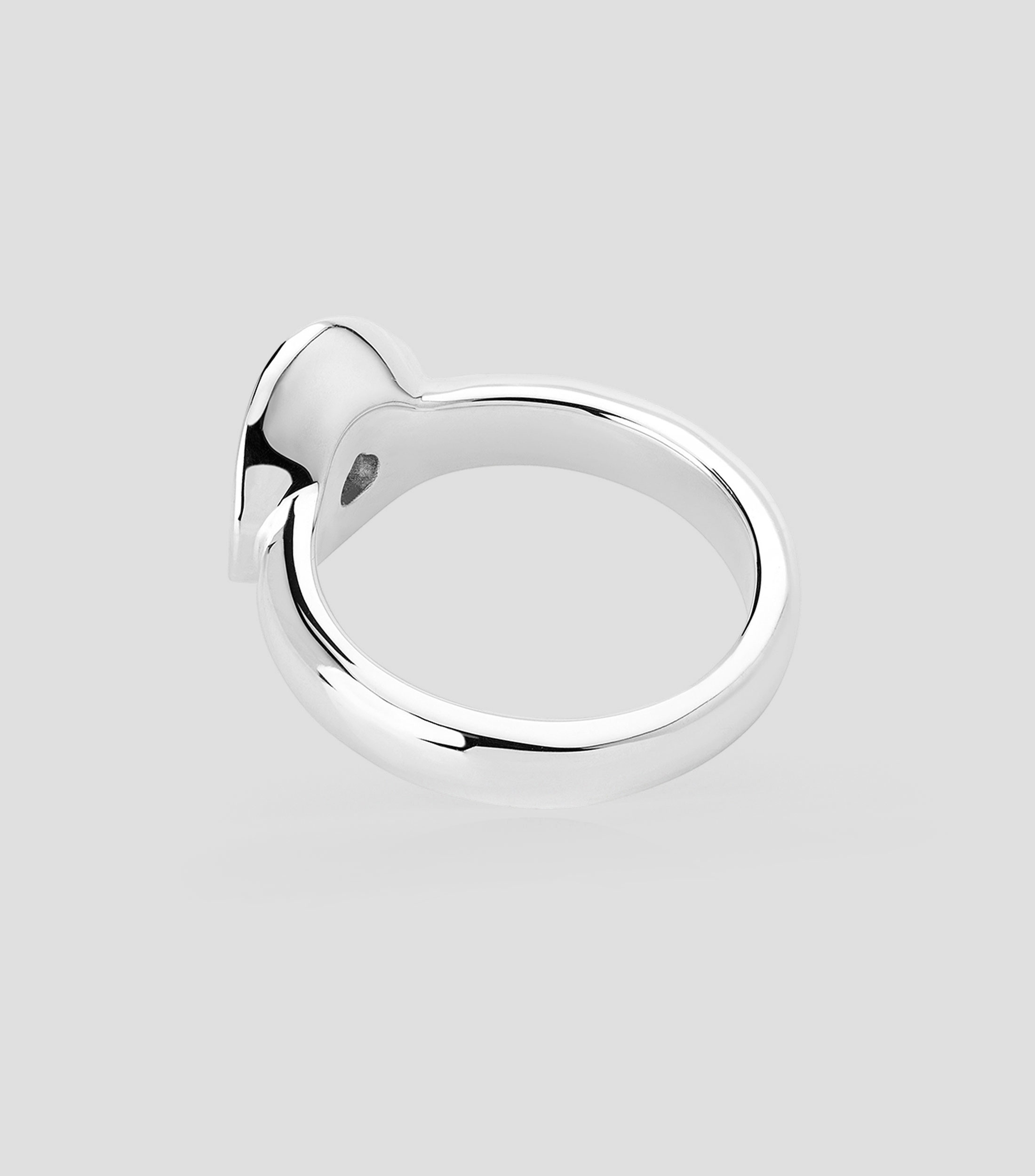 Anillo en Plata Volcan Diamantes Mujer