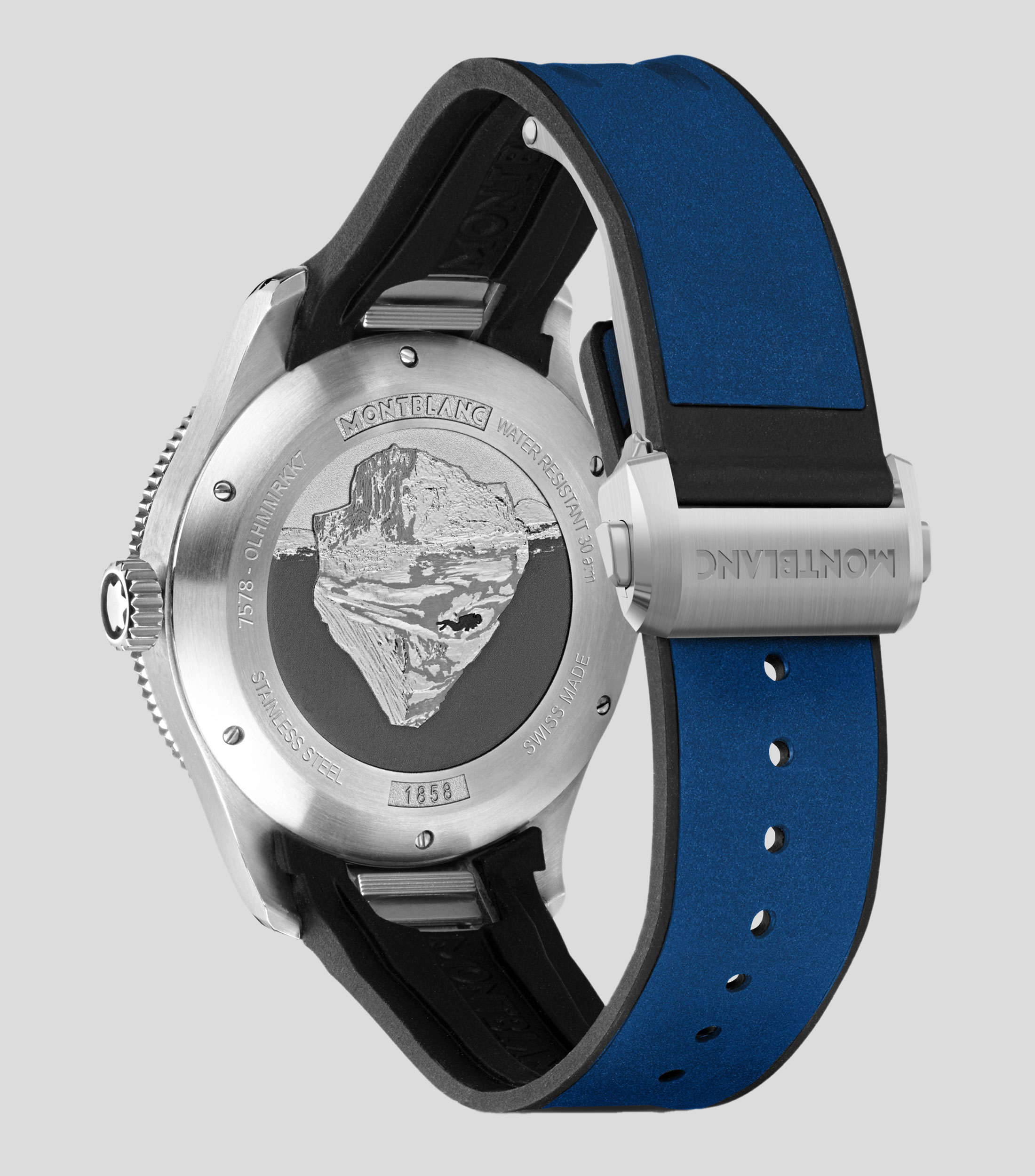 Reloj para Hombre Iced Sea Automatic Date Casual Azul
