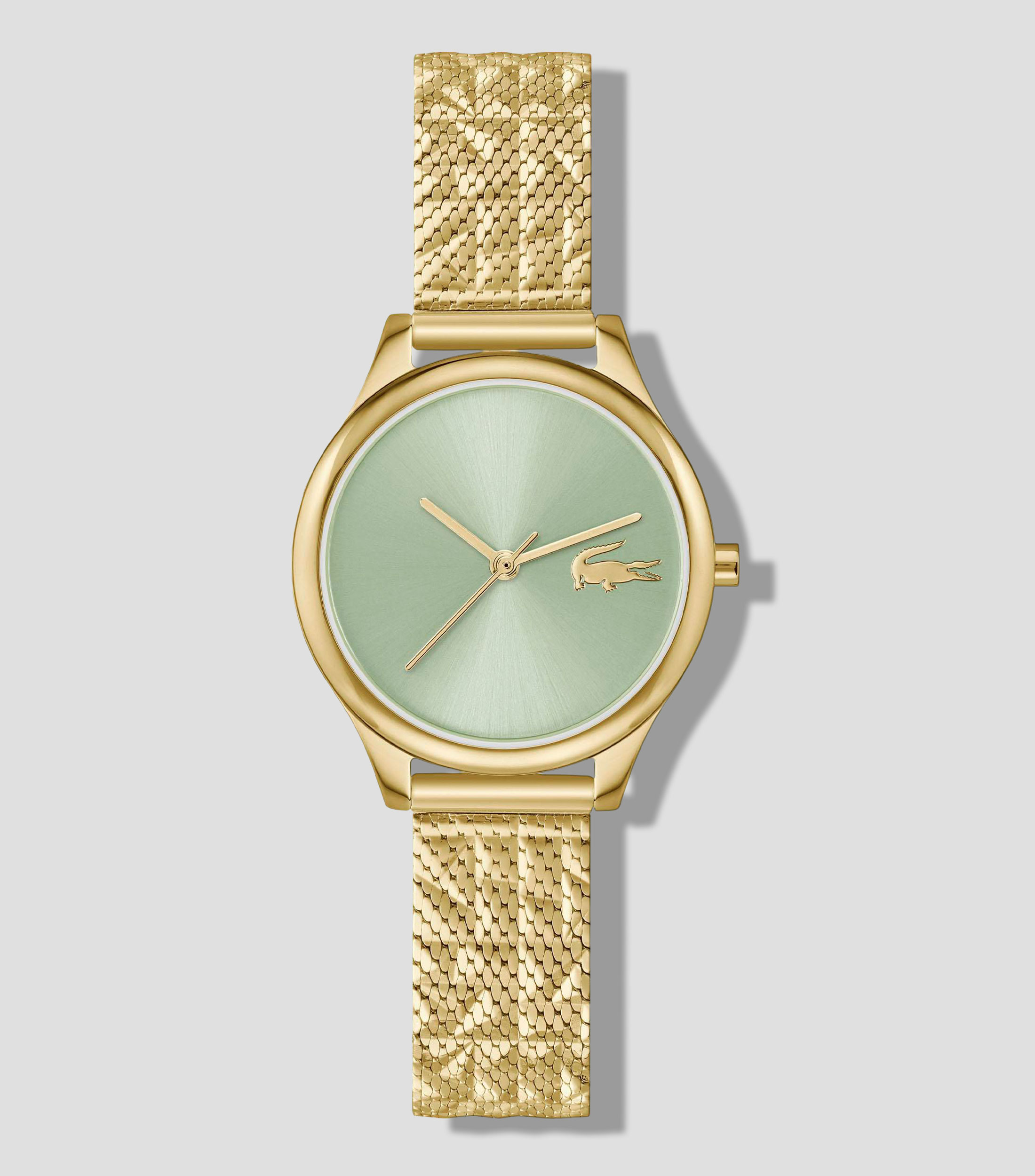 Reloj para mujer Crocodelle casual Verde, Dorado