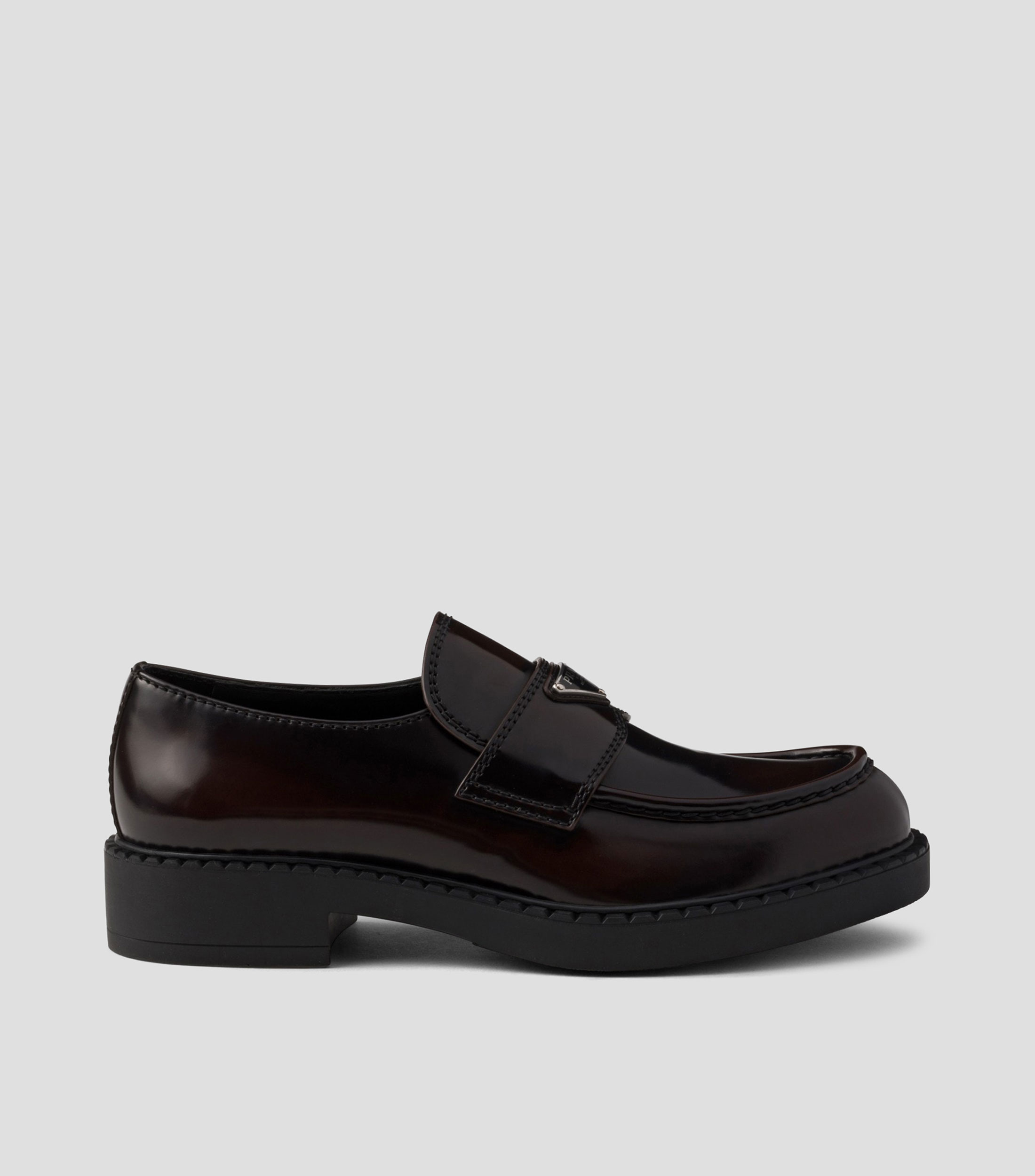 Mocasines de piel cepillada Hombre