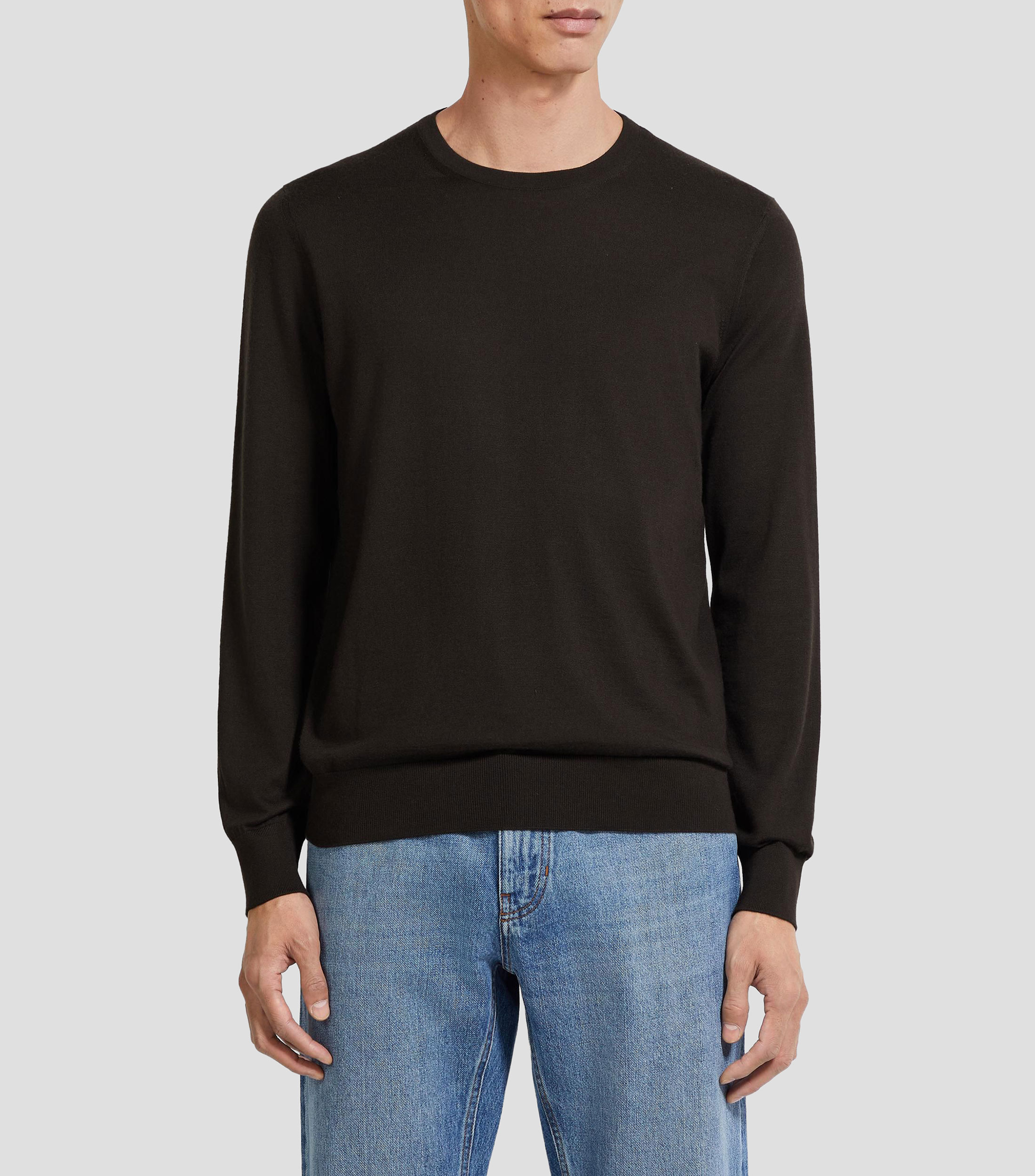 Suéter cuello redondo Hombre