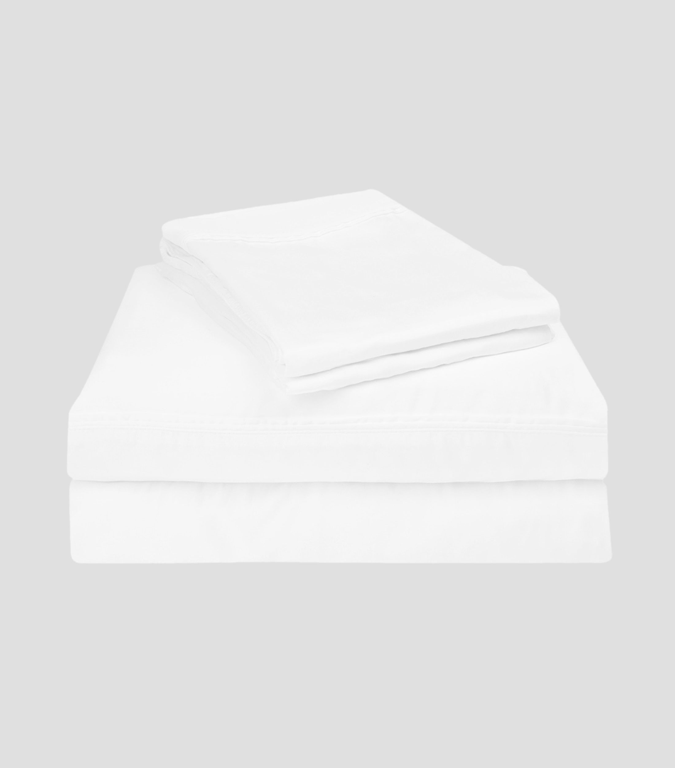 Juego de Sábanas King Size Bambú Lavaggio Blanco