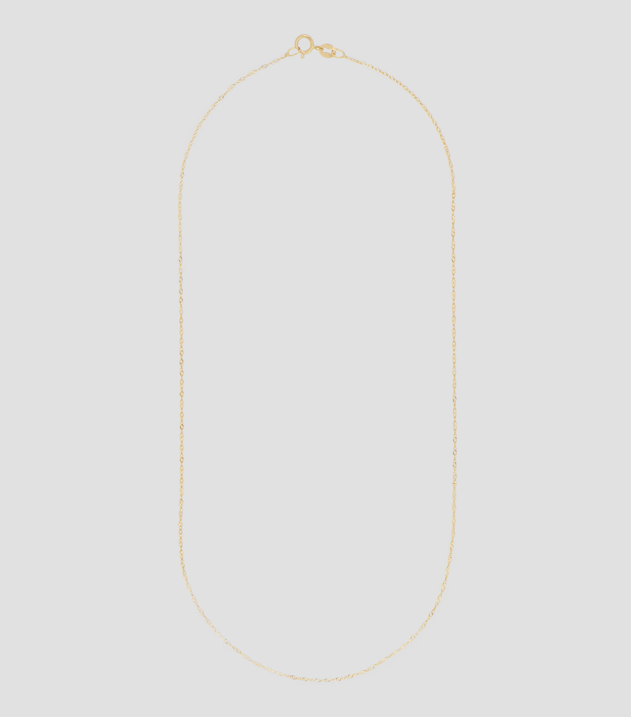 Cadena Singapur en Oro de 14 kilates Mujer
