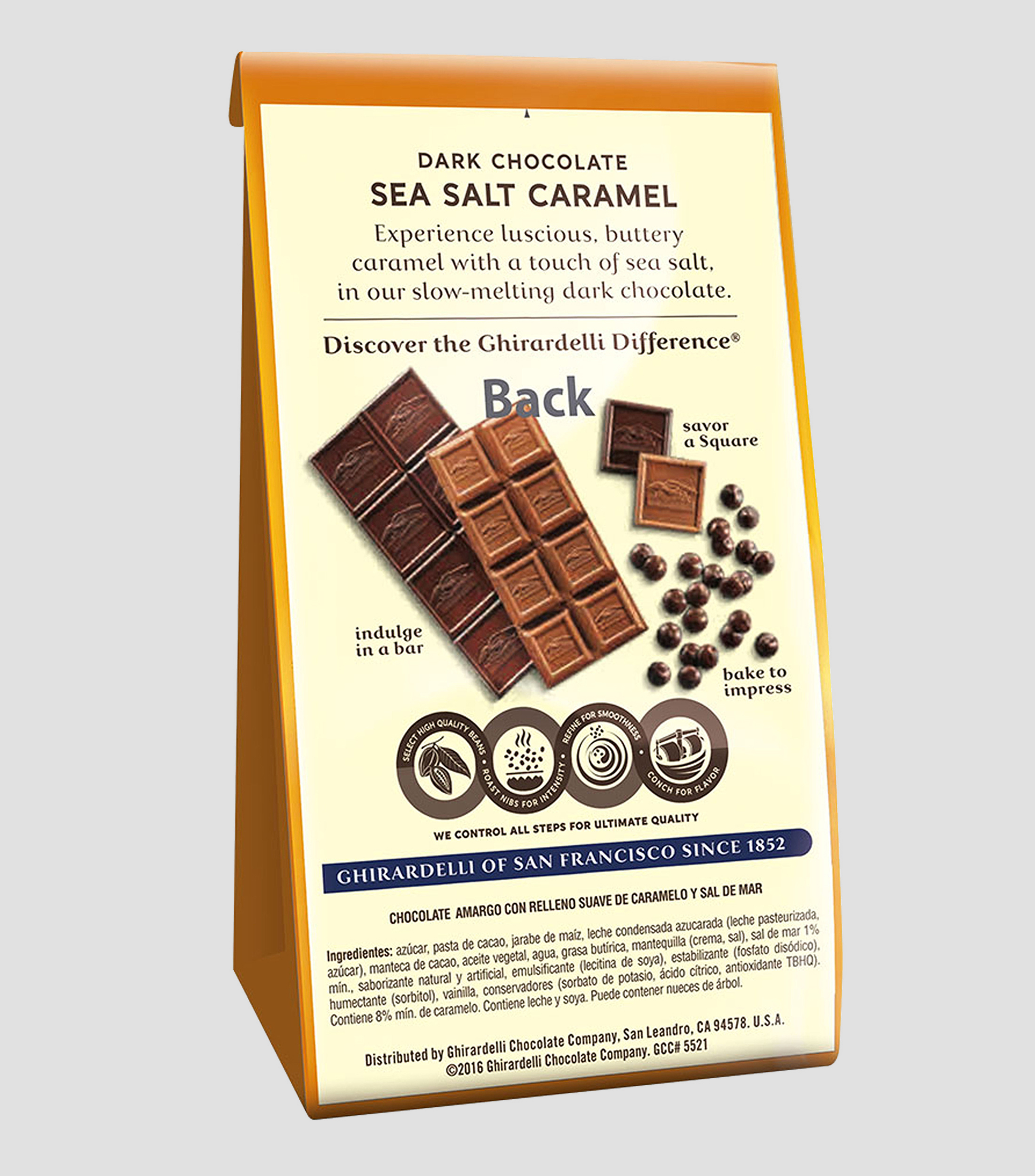 Chocolate Ghirard Milk Caram Bsa, 151 g
