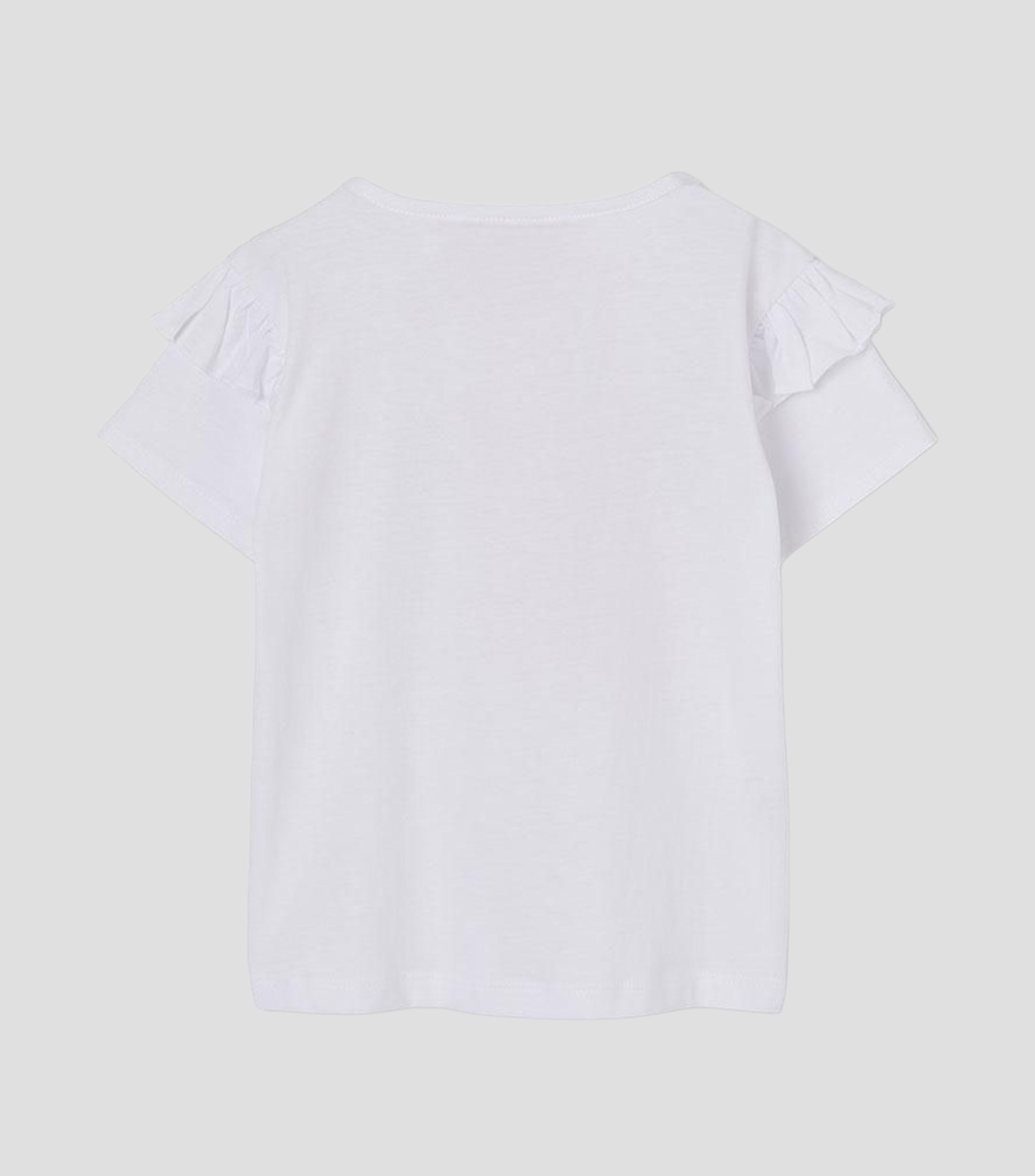 Playera cuello redondo manga corta con estampado Bebé