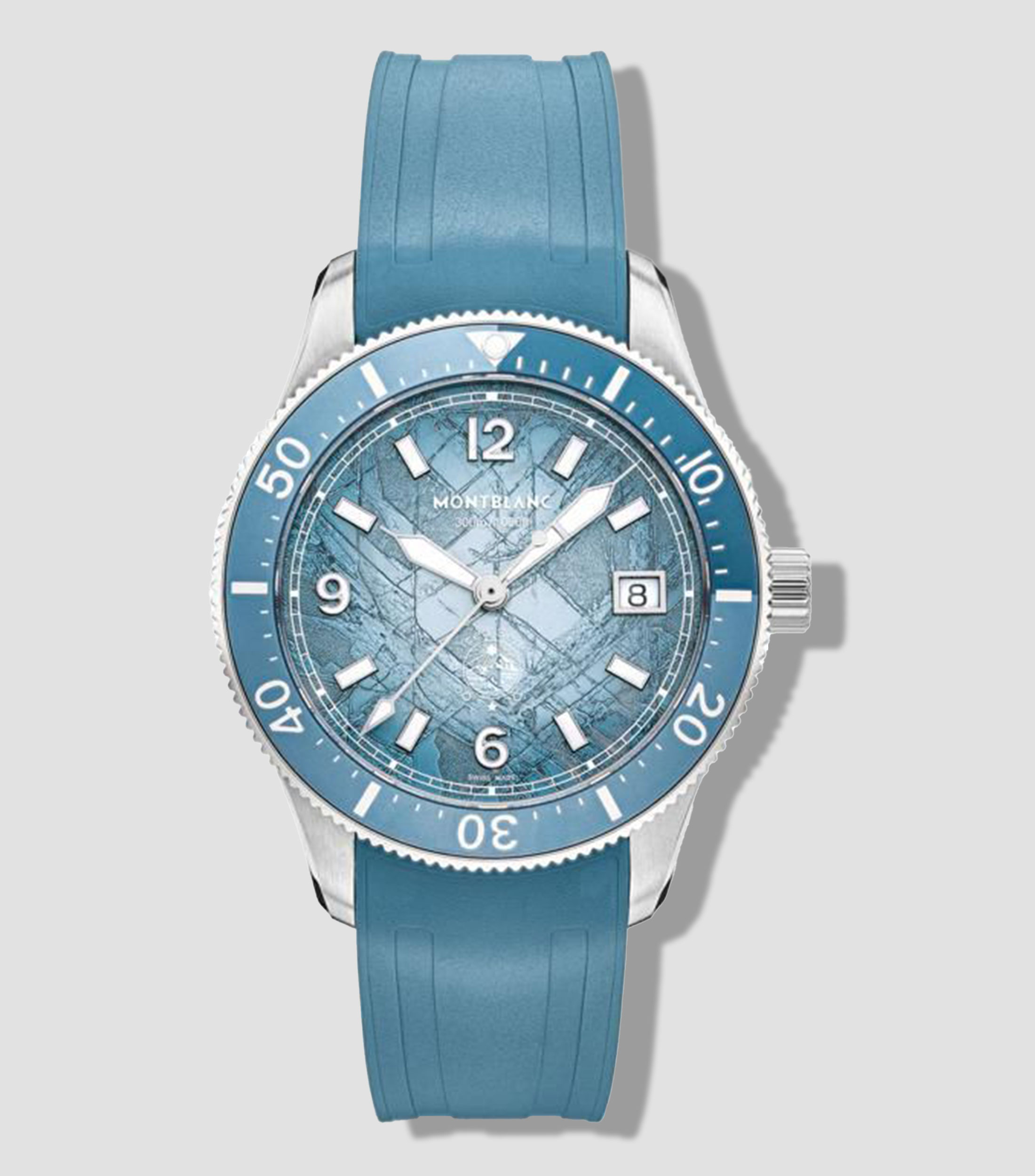 Reloj Mujer Iced Sea Automatic Date 0 Oxygen Casual, Azul
