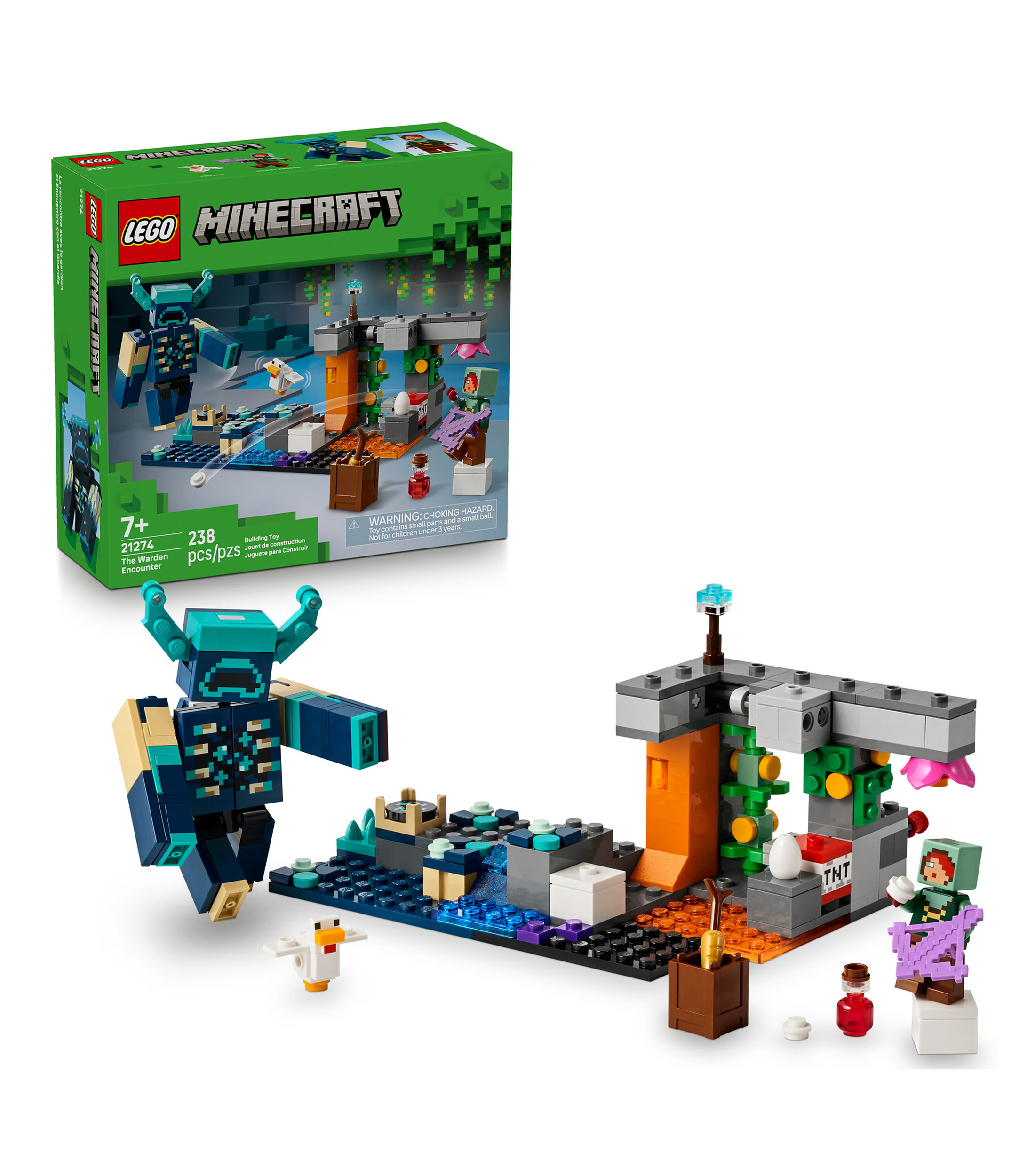 Lego Minecraft El Encuentro con el Guardia 21274