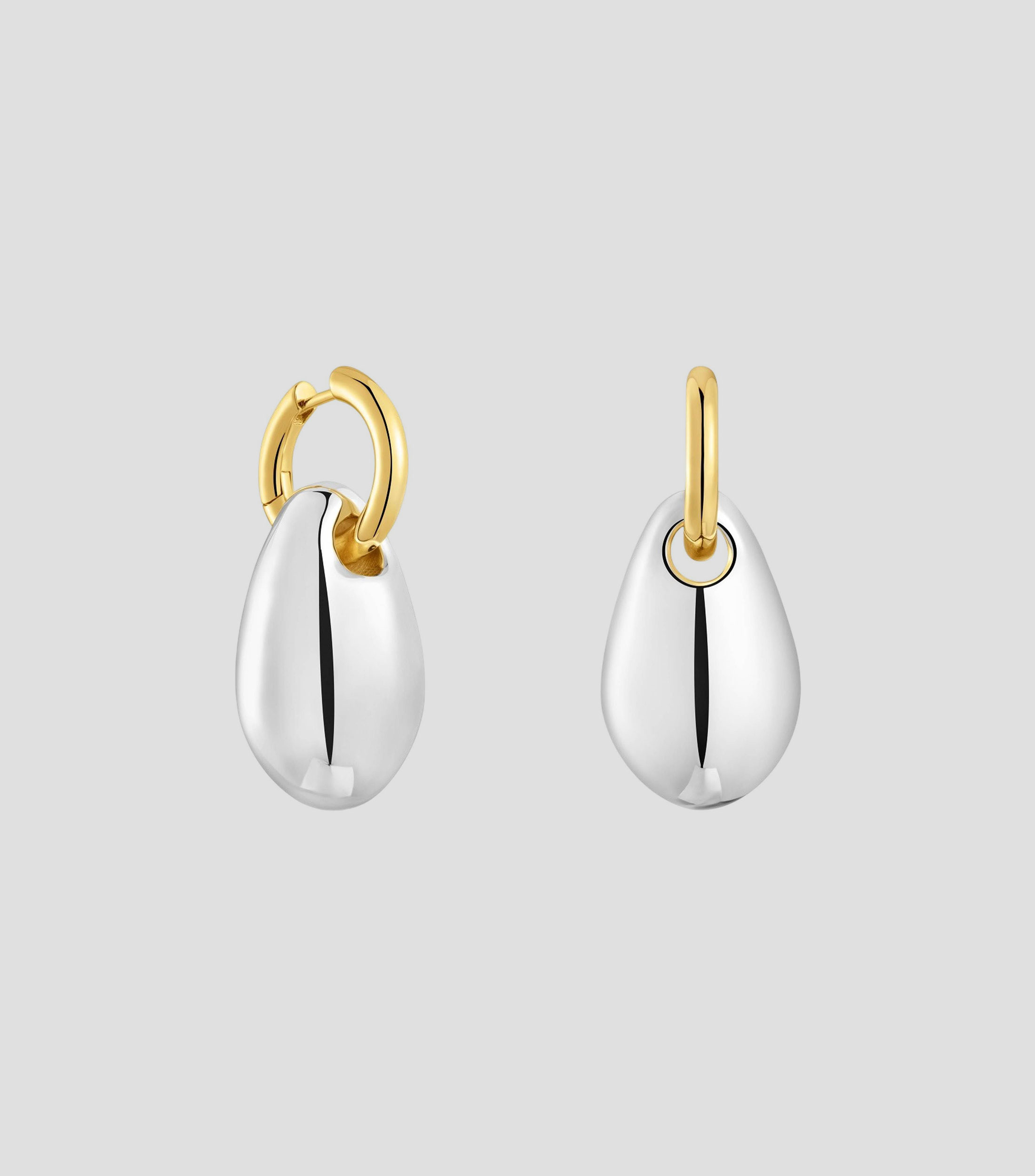 Aretes en plata Warm Mujer