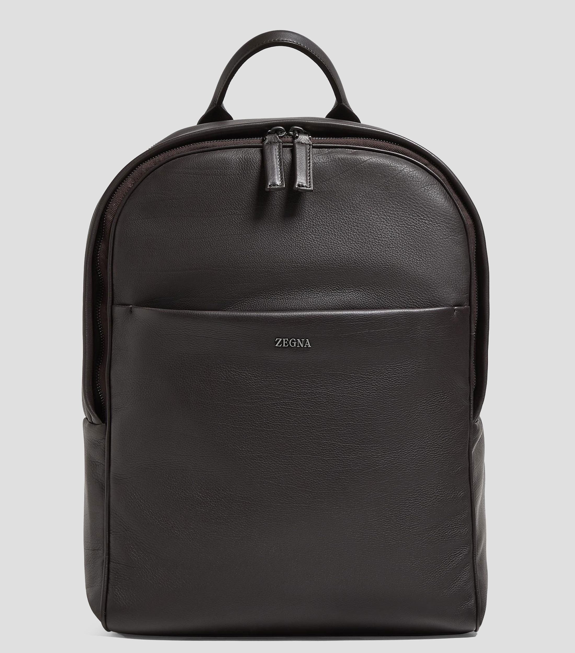 Mochila en piel Secondskin Hombre