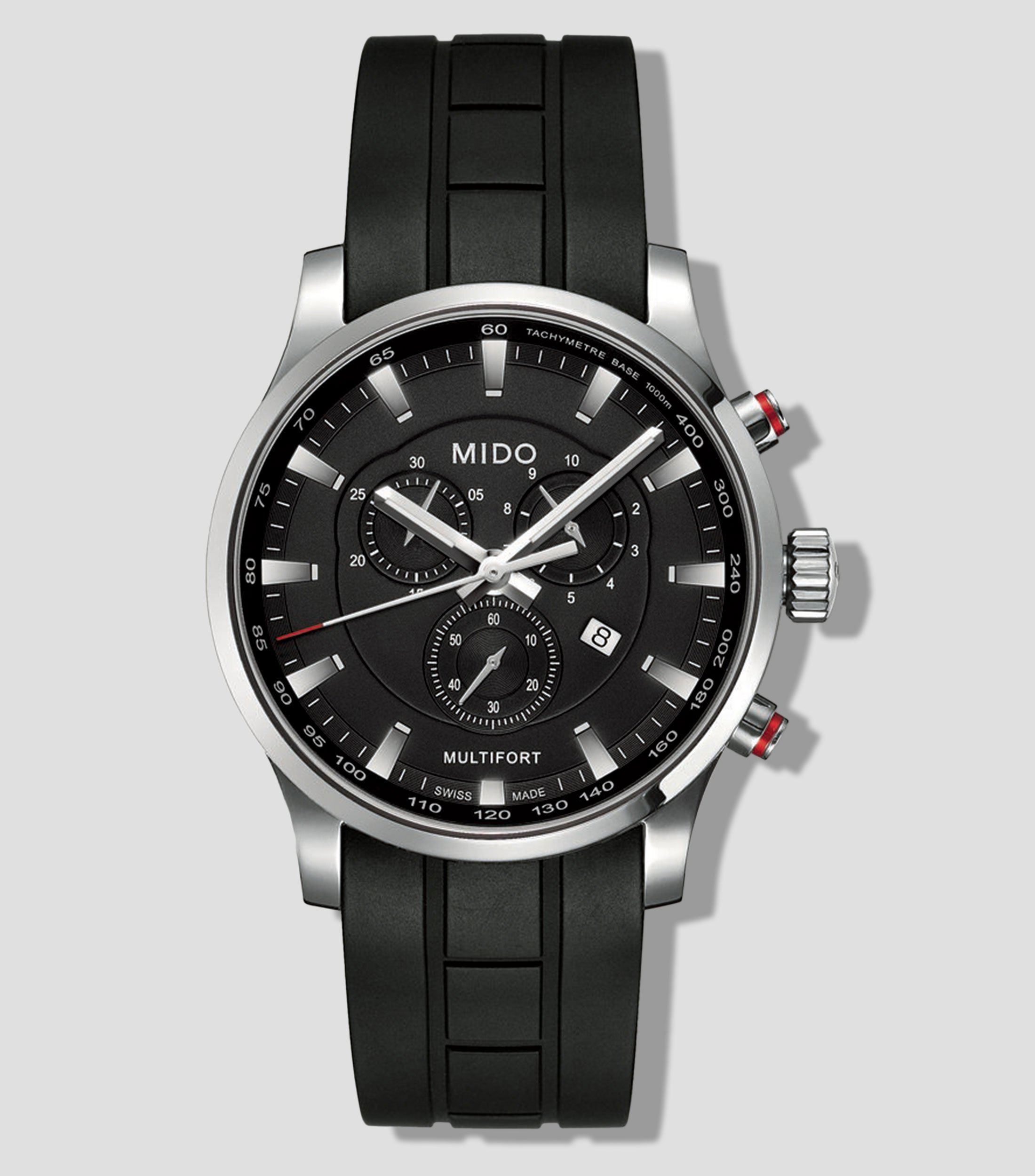 Reloj para hombre Multifort Quartz de vestir plateado