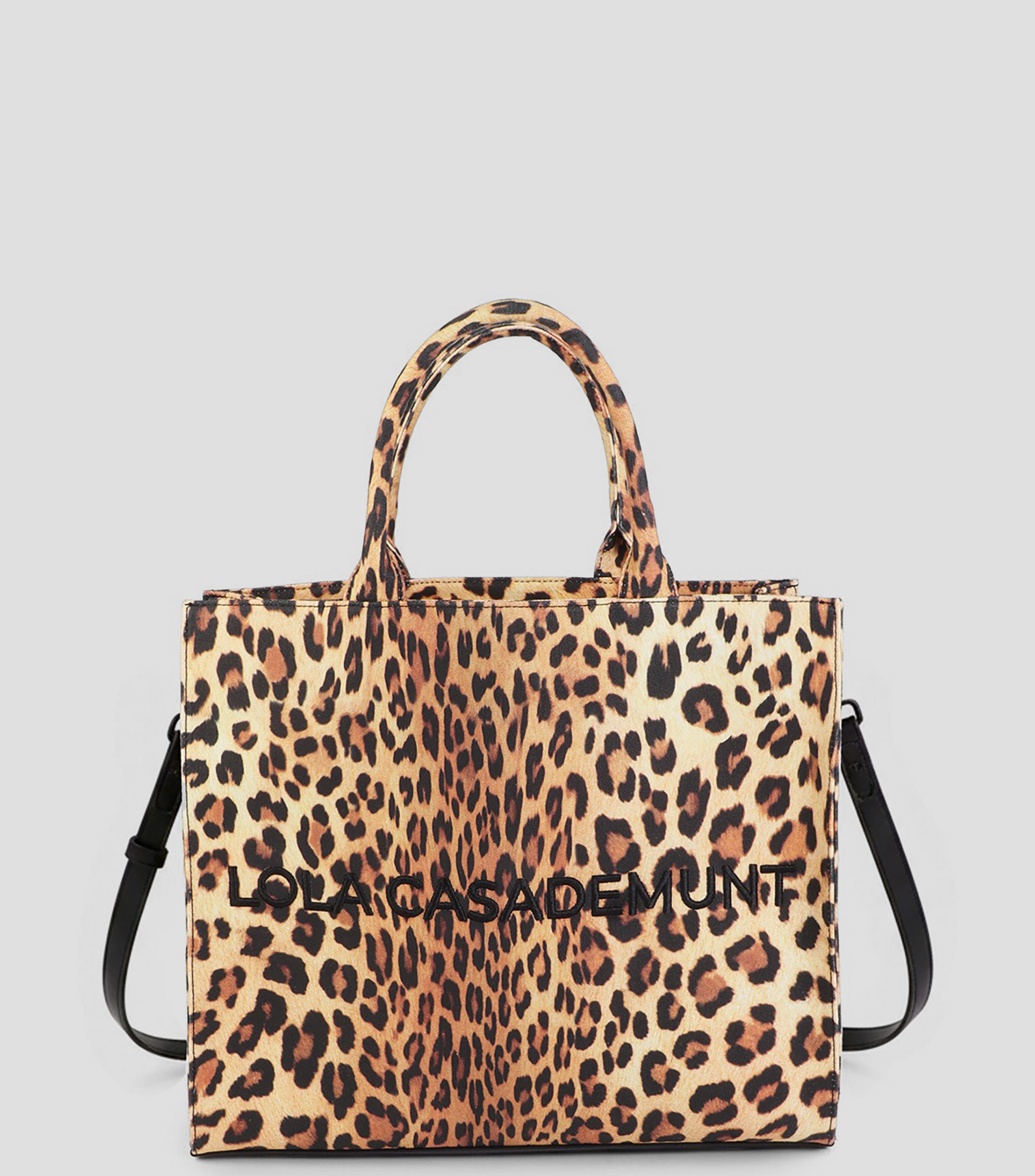 Bolsa tote multicolor animalprint Mujer