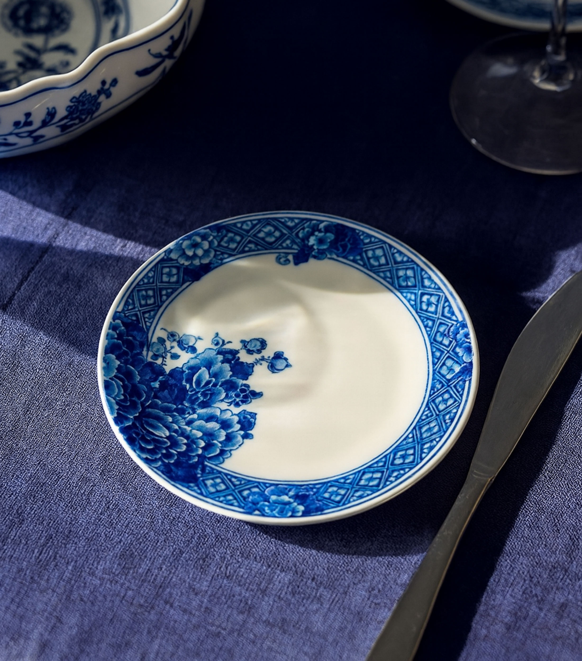 Plato para pan Blue Ming