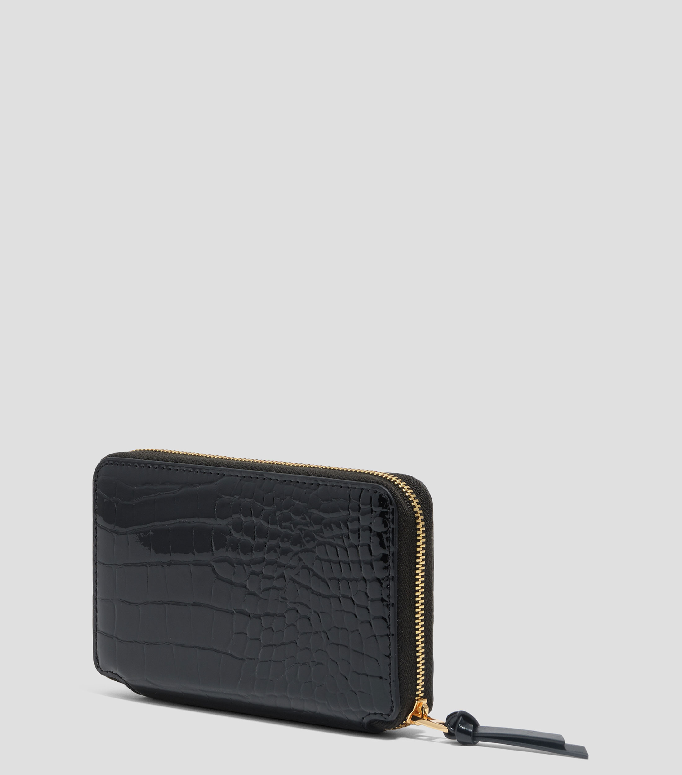 Monedero con textura brillante Mujer